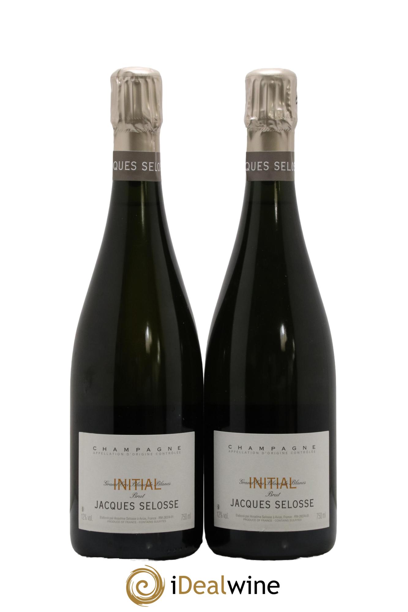 Initial Brut Jacques Selosse - Posten von 2 Flaschen - 0
