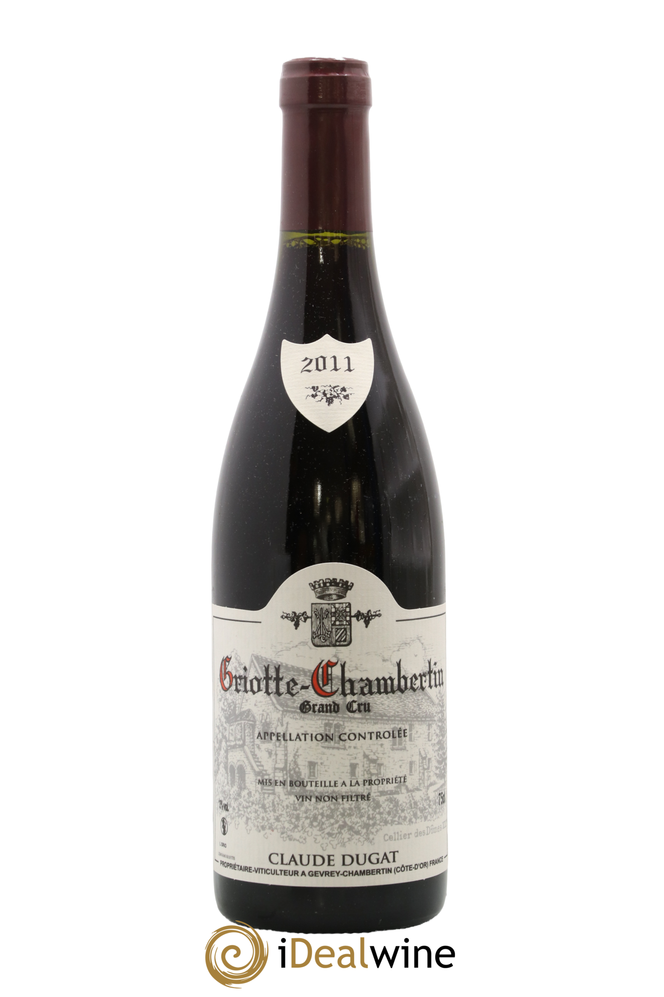 Griotte-Chambertin Grand Cru Claude Dugat 2011 - Lot of 1 bottle - 0