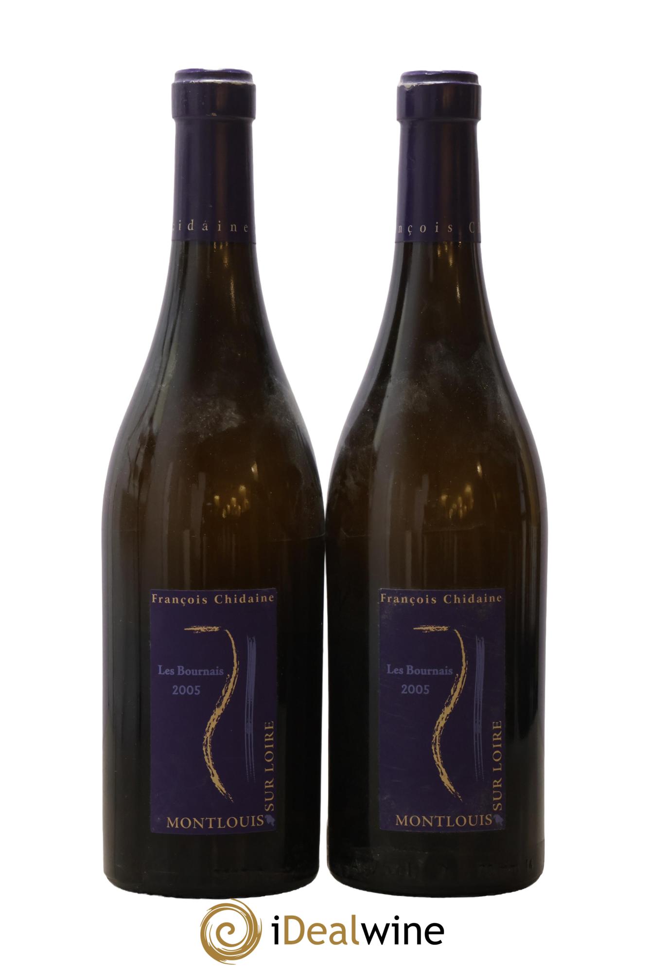 Montlouis-sur-Loire Les Bournais François Chidaine 2005 - Posten von 2 Flaschen - 0