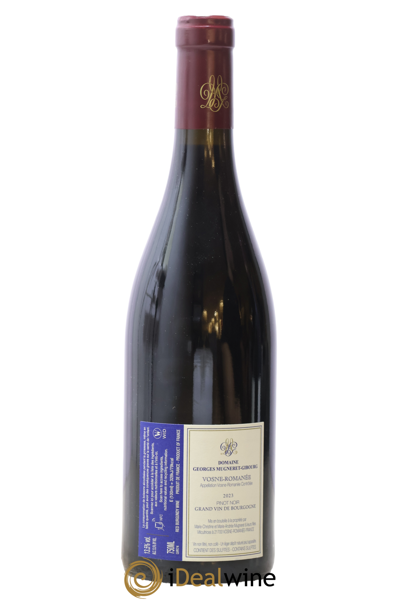 Vosne-Romanée Mugneret-Gibourg (Domaine) 2023 - Lot de 1 bouteille - 1