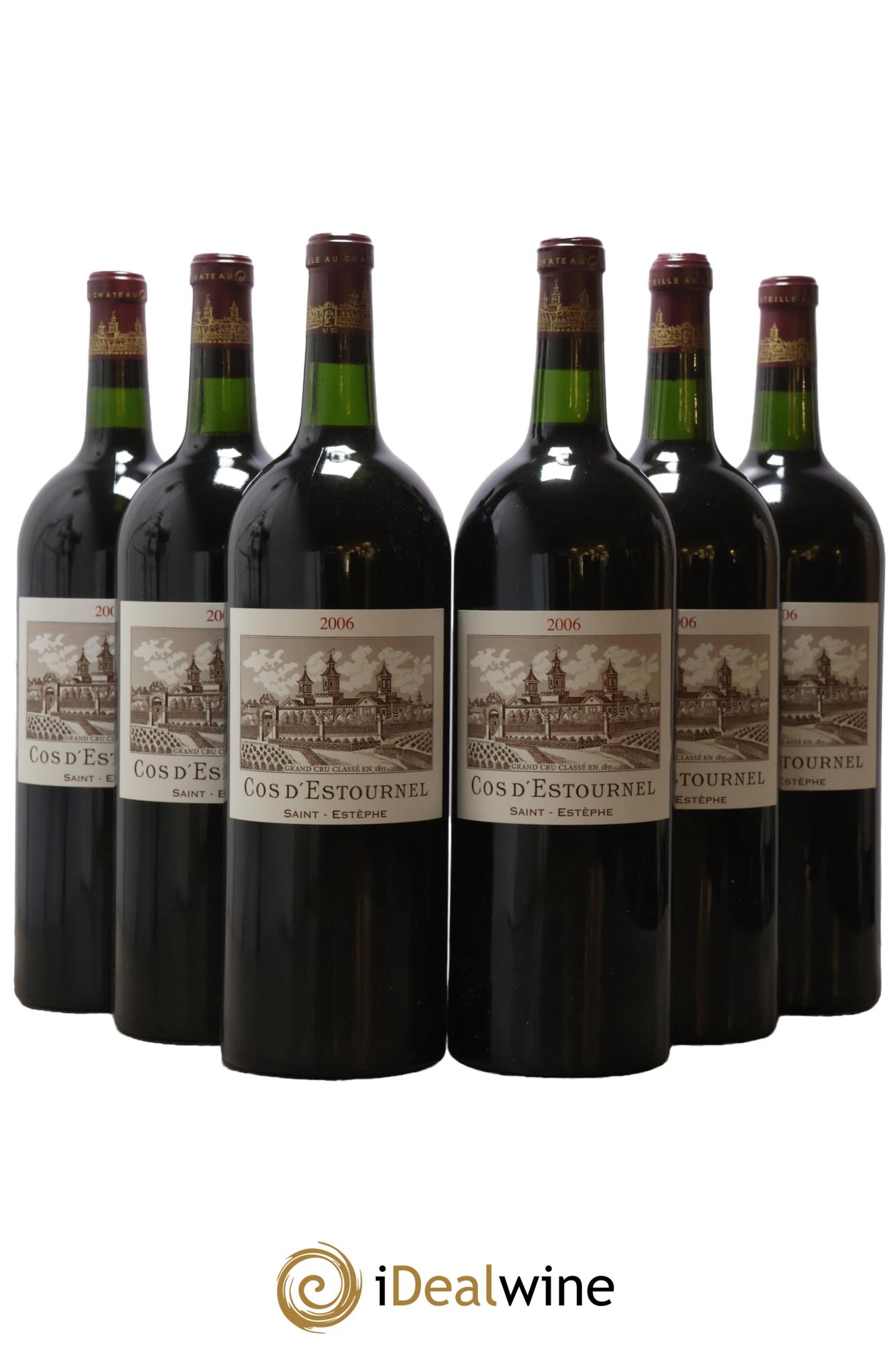 Cos d'Estournel 2ème Grand Cru Classé 2006 - Lot de 6 magnums - 0
