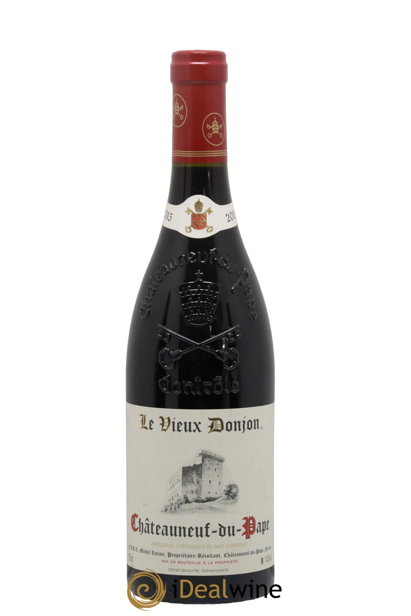 Châteauneuf-du-Pape Le Vieux Donjon Michel Lucien 2015 - Lot de 1 bouteille - 0