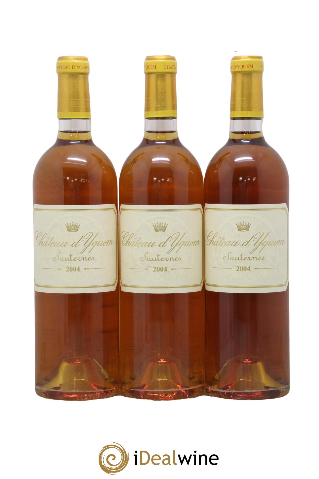 Château d' Yquem 1er Cru Classé Supérieur 2004 - Lot de 6 bouteilles - 4