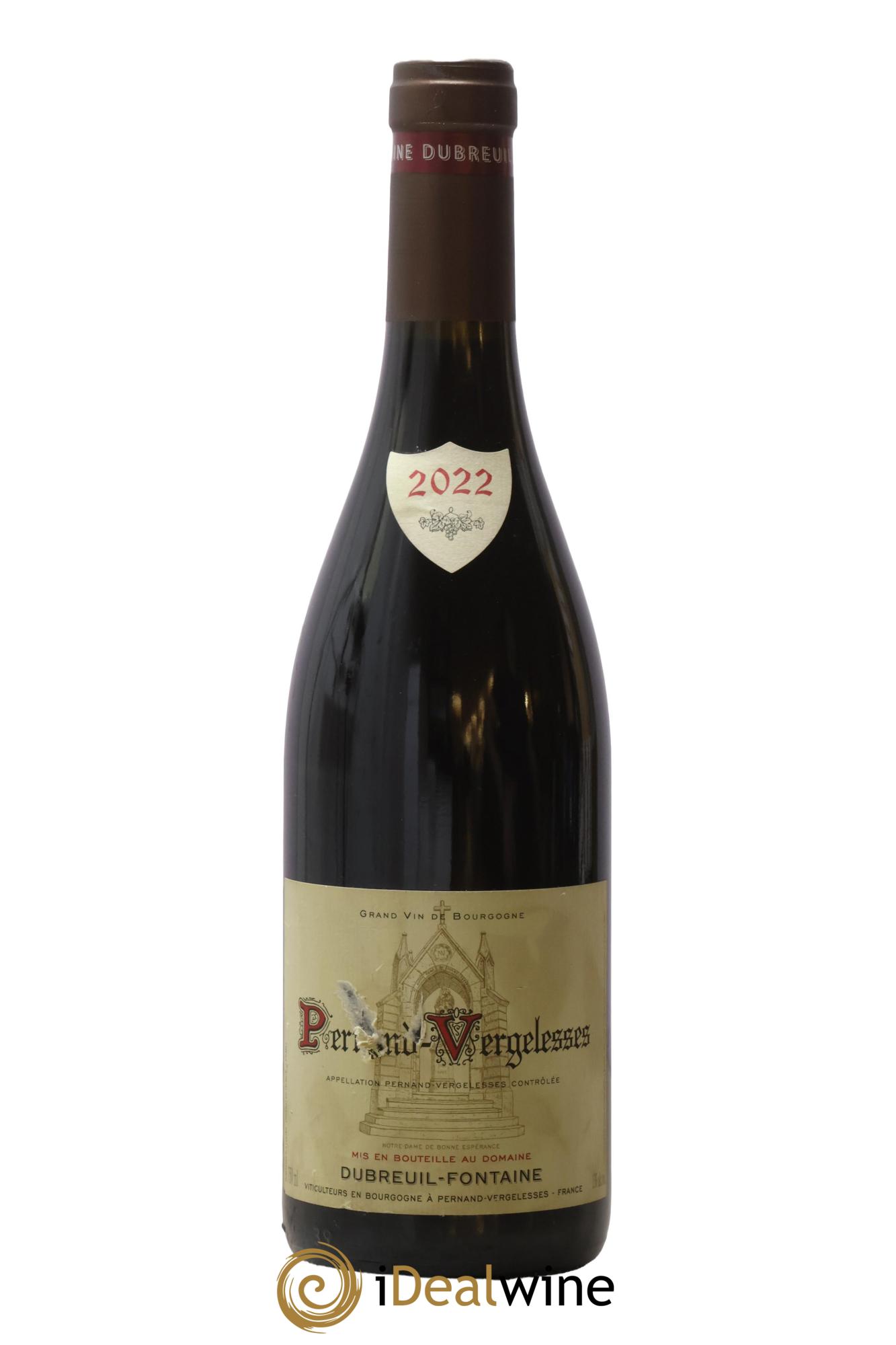 Pernand-Vergelesses Domaine Dubreuil Fontaine 2022 - Lot de 1 bouteille - 0
