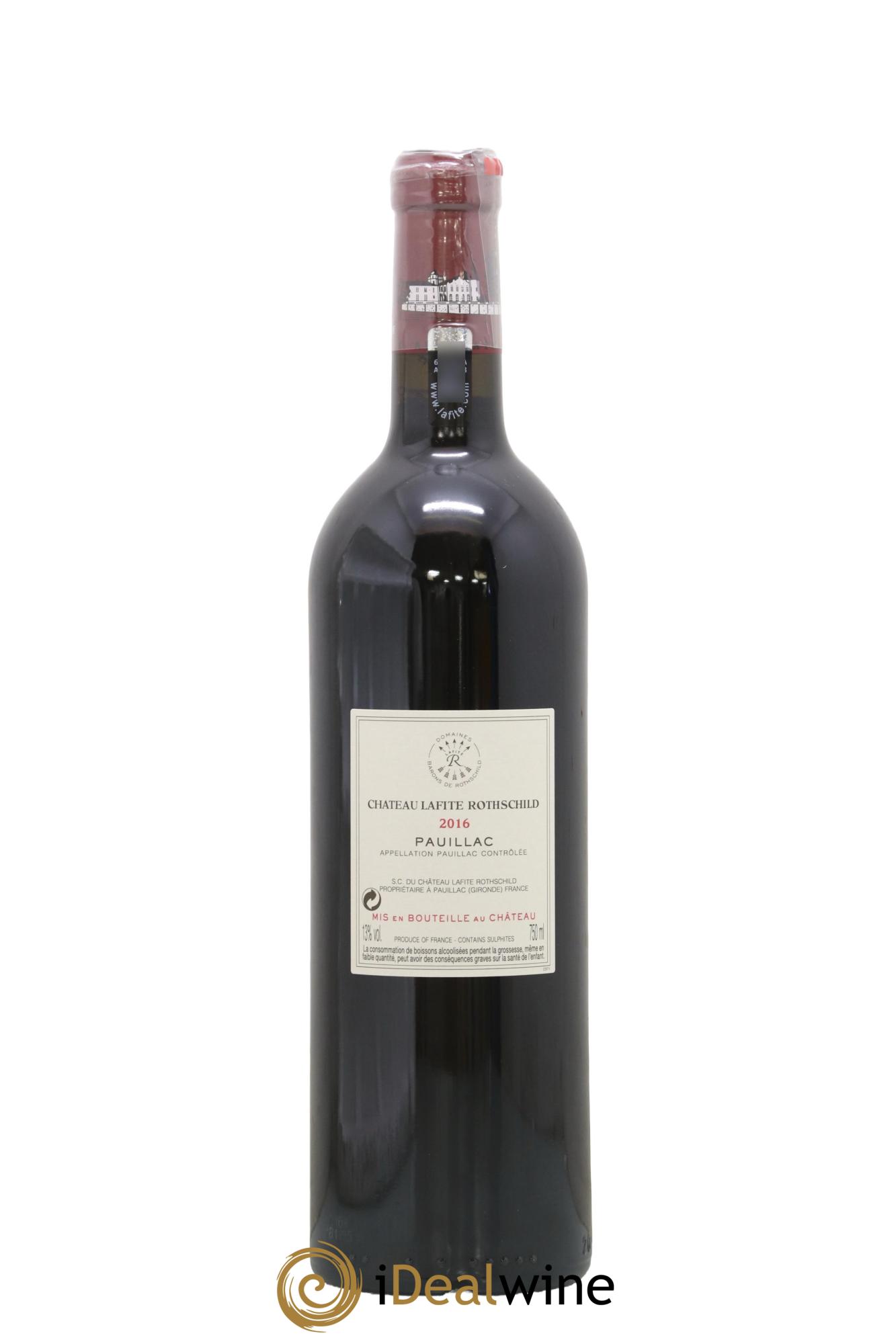 Château Lafite Rothschild 1er Grand Cru Classé 2016 - Lotto di 1 bottiglia - 1
