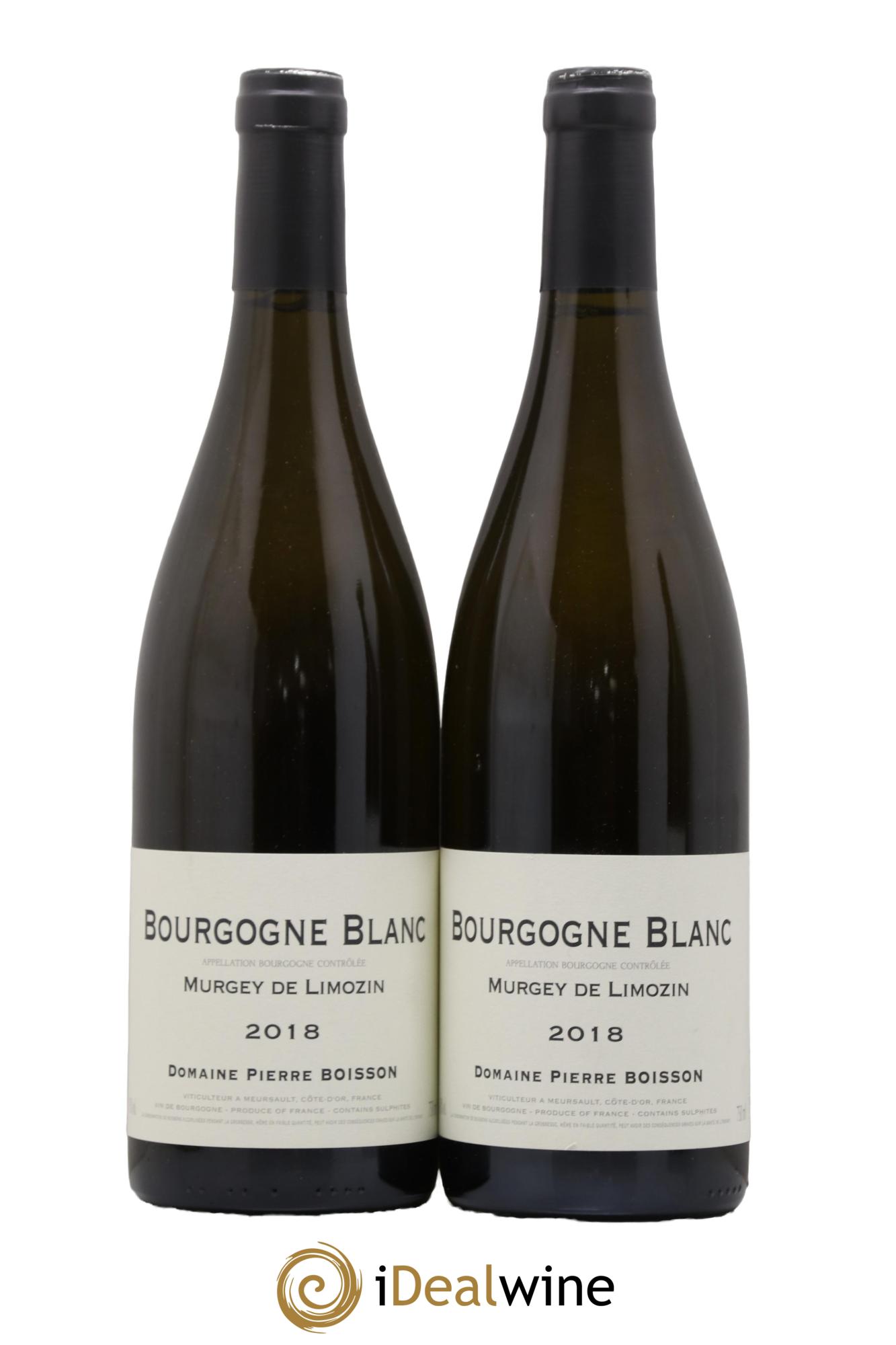 Bourgogne Murgey de Limozin Pierre Boisson (Domaine) 2018 - Posten von 2 Flaschen - 0