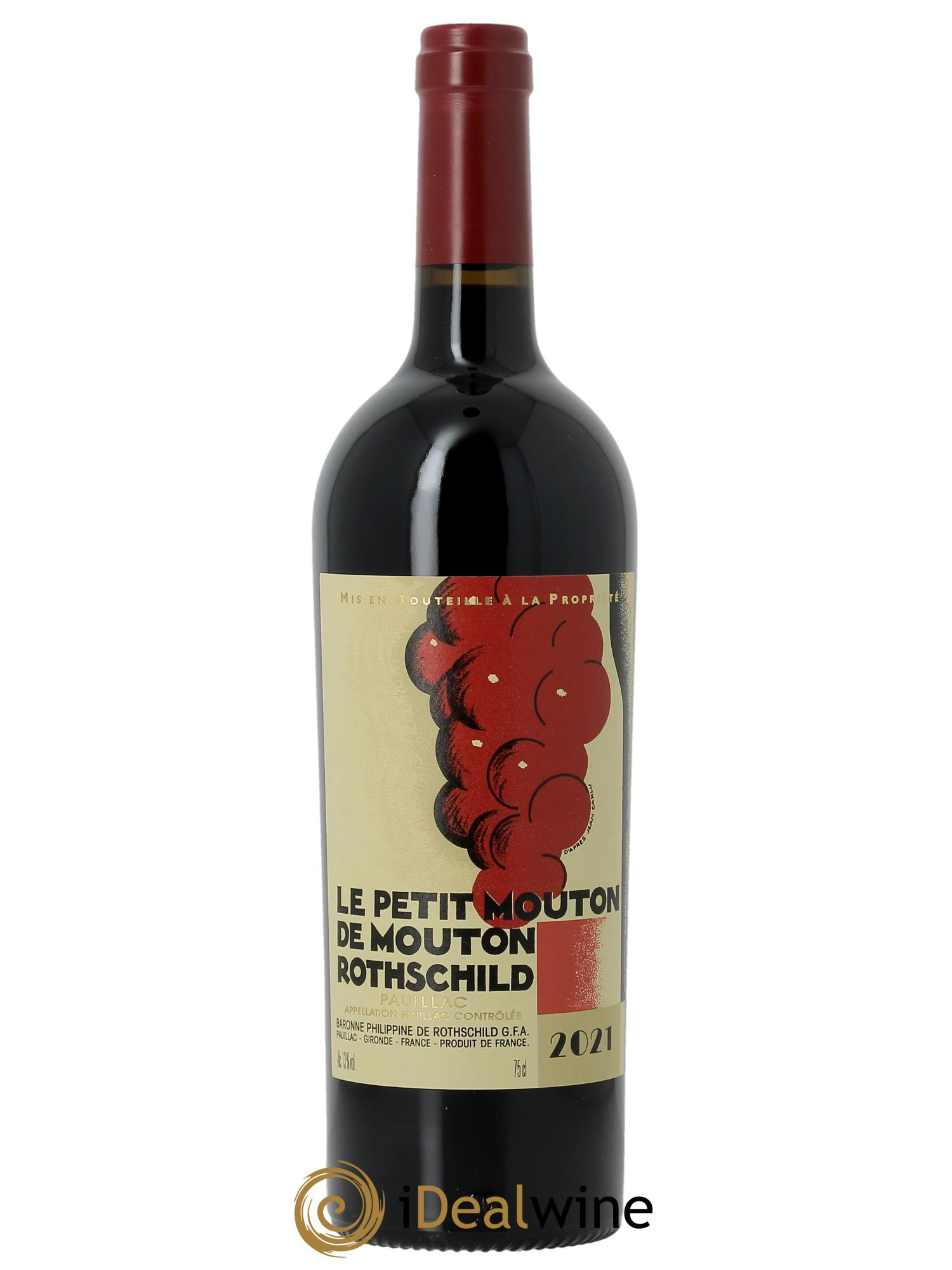Petit Mouton Second Vin (CBO à partir de 6 bts) 2022 - Lot de 1 bouteille - 0