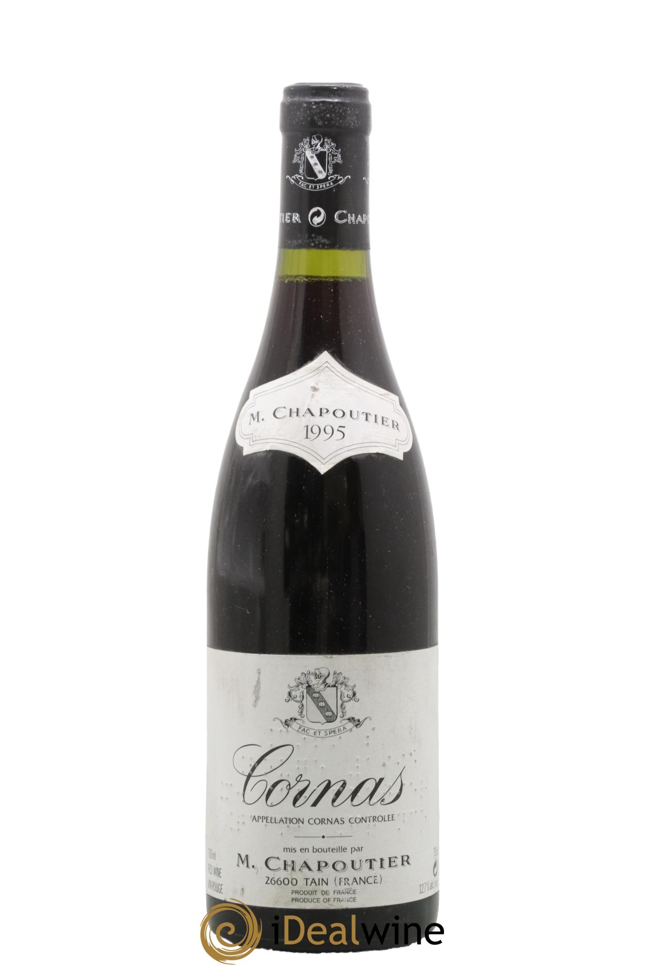 Cornas Chapoutier 1995 - Posten von 1 Flasche - 0