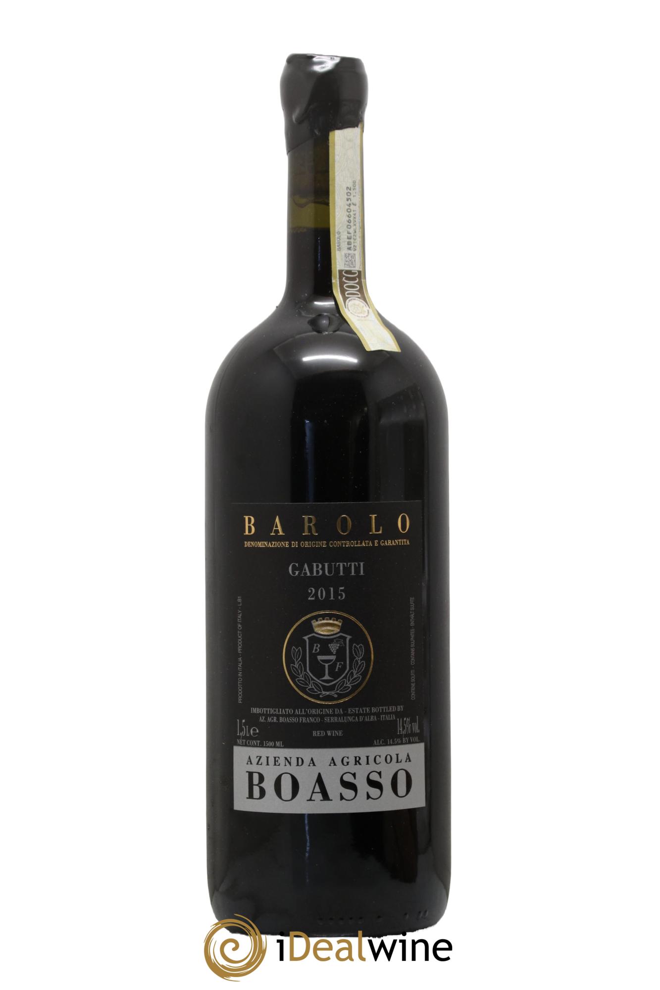 Barolo DOCG Gabutti Boasso 2015 - Posten von 1 Magnum - 0
