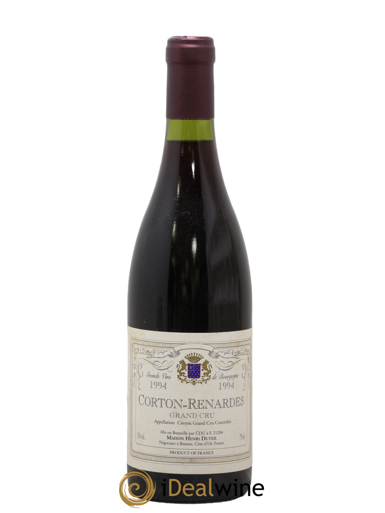 Corton Grand Cru Renardes - Maison Henri Duteil 1994 - Posten von 1 Flasche - 0