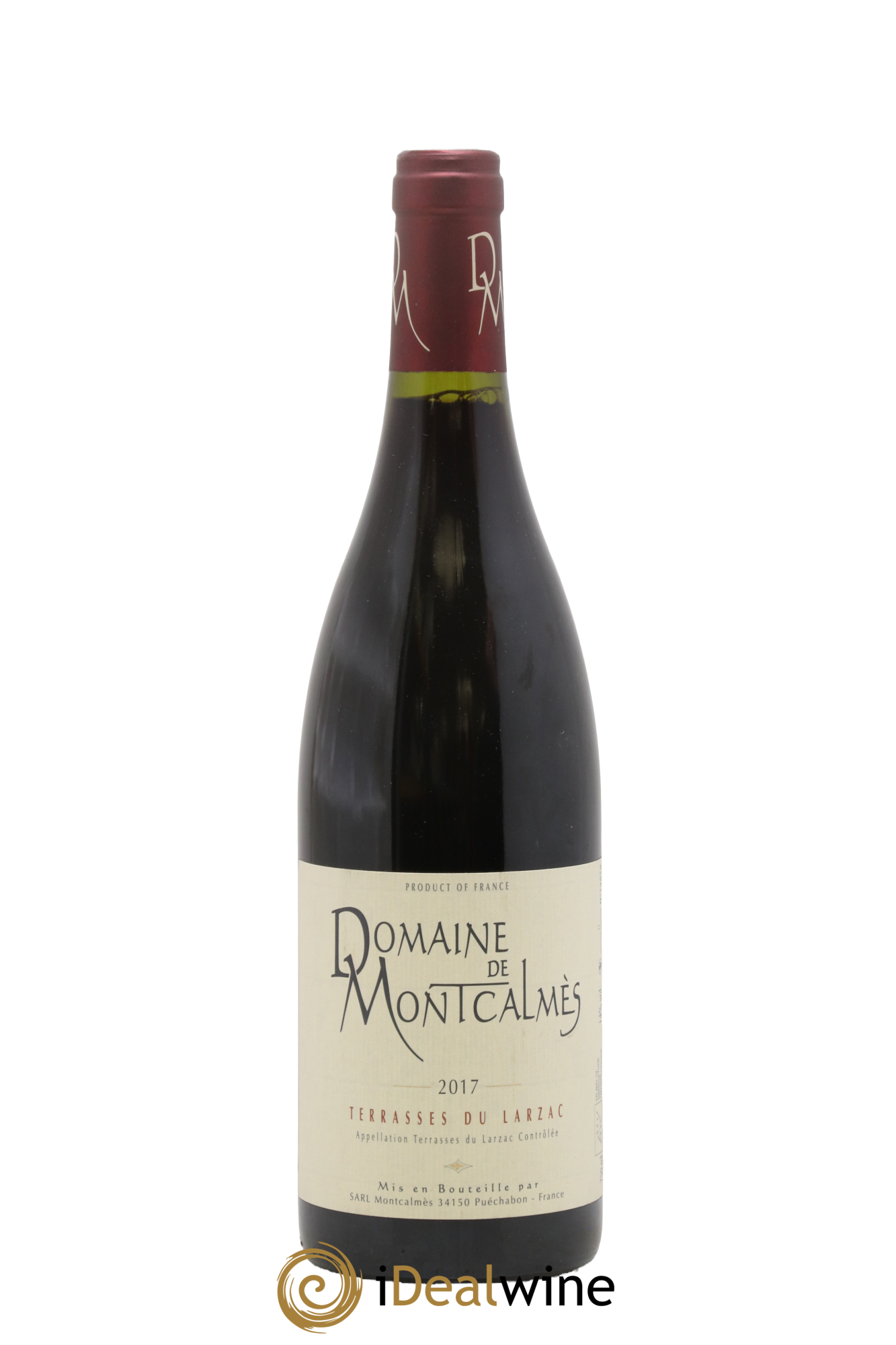Terrasses du Larzac Domaine de Montcalmès Frédéric Pourtalié 2017 - Lot de 1 bouteille - 0