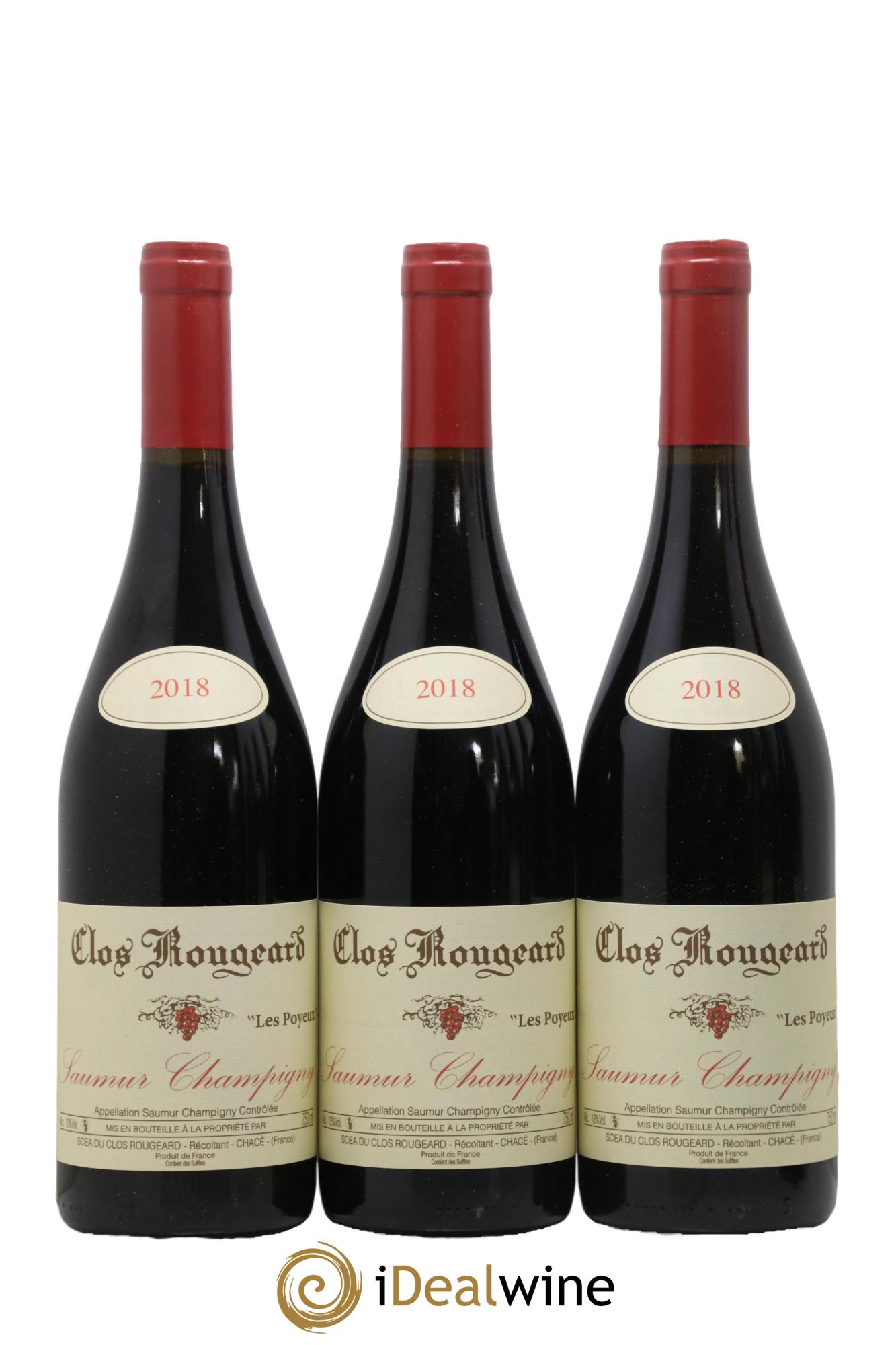 Saumur-Champigny Les Poyeux Clos Rougeard 2018 - Lot de 6 bouteilles - 1
