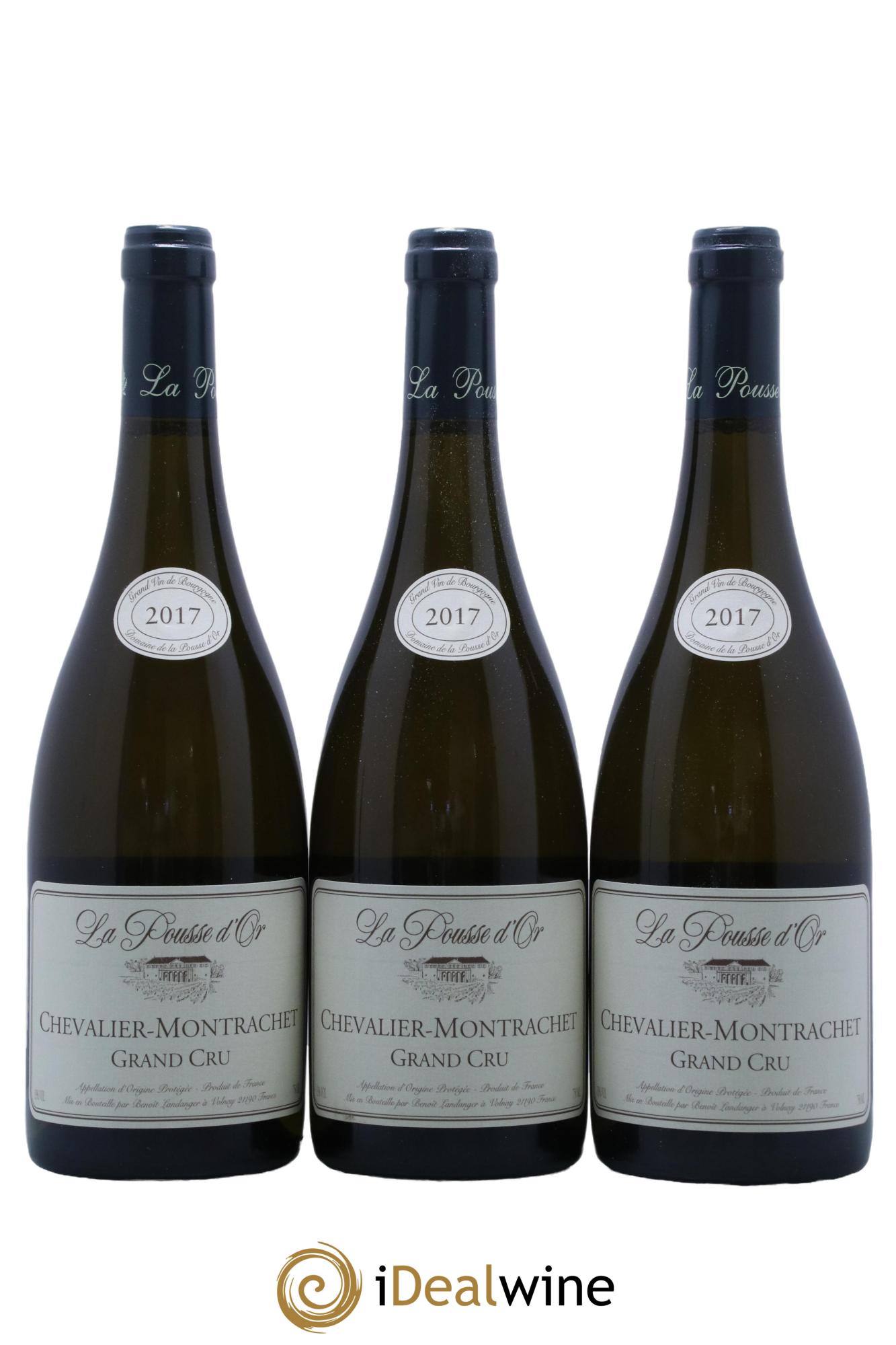 Chevalier-Montrachet Grand Cru La Pousse d'Or  2017 - Lot of 3 bottles - 1