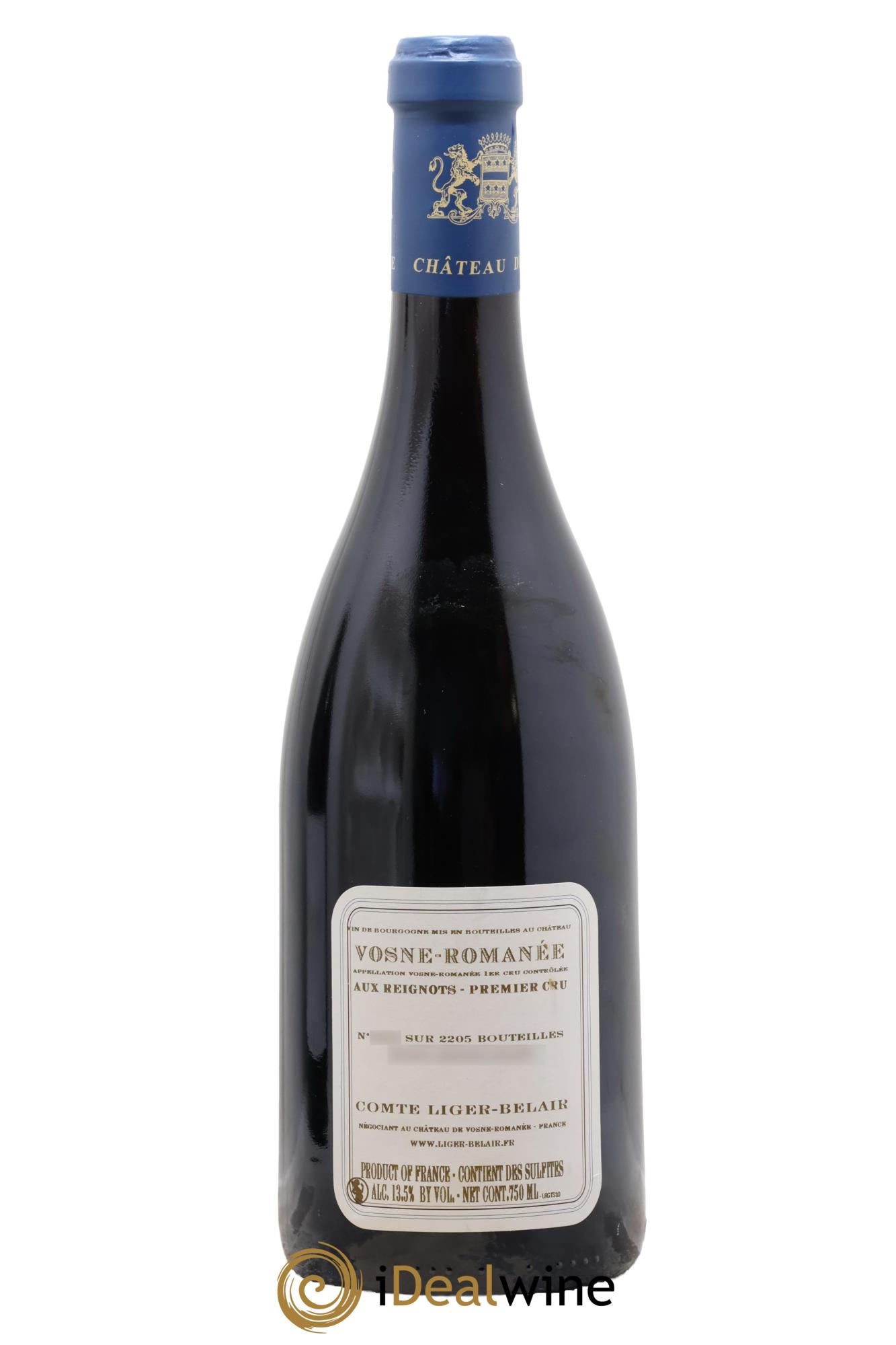 Vosne-Romanée 1er Cru Aux Reignots Ch. de Vosne-Romanée Comte Liger-Belair (Domaine du) 2010 - Lotto di 1 bottiglia - 1