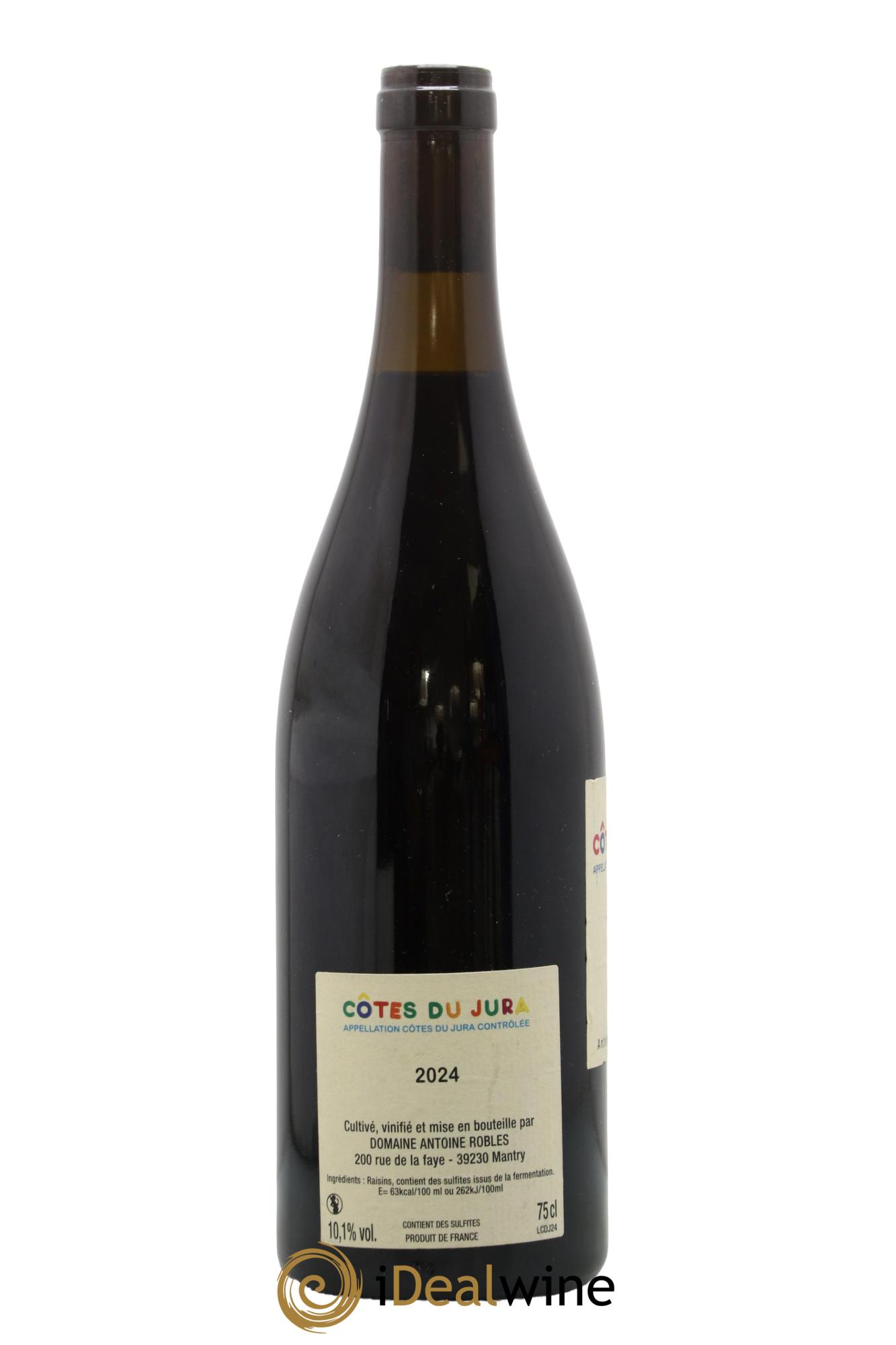 Côtes du Jura Clos des Vallières Antoine Robles 2024 - Lot of 1 bottle - 1
