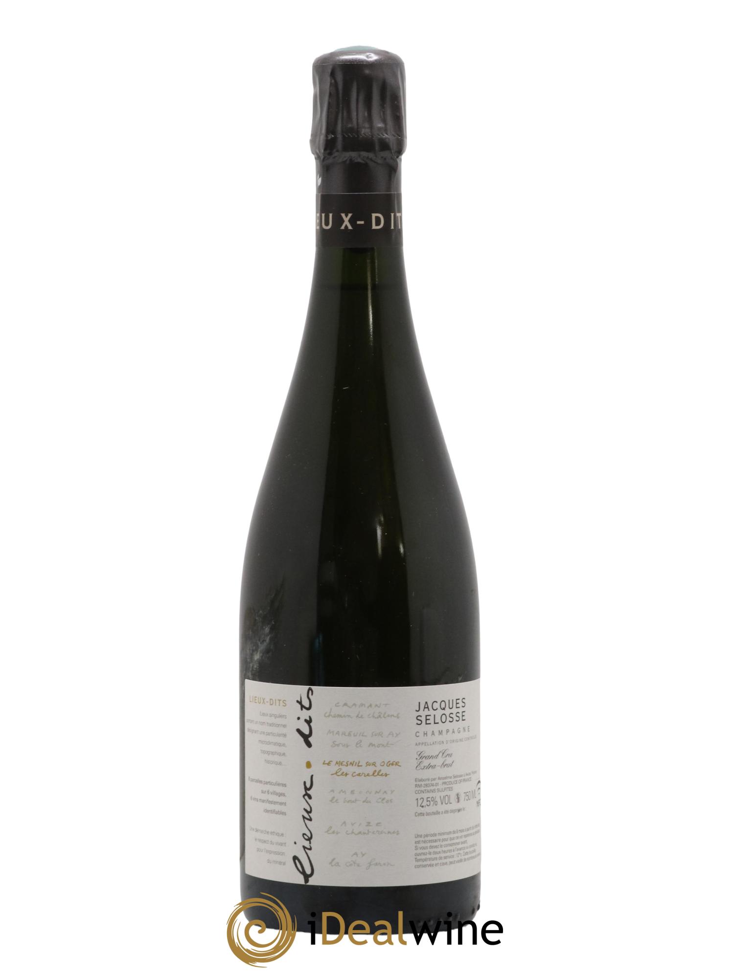 Les Carelles Blanc de Blancs Jacques Selosse - Lot de 1 bouteille - 0