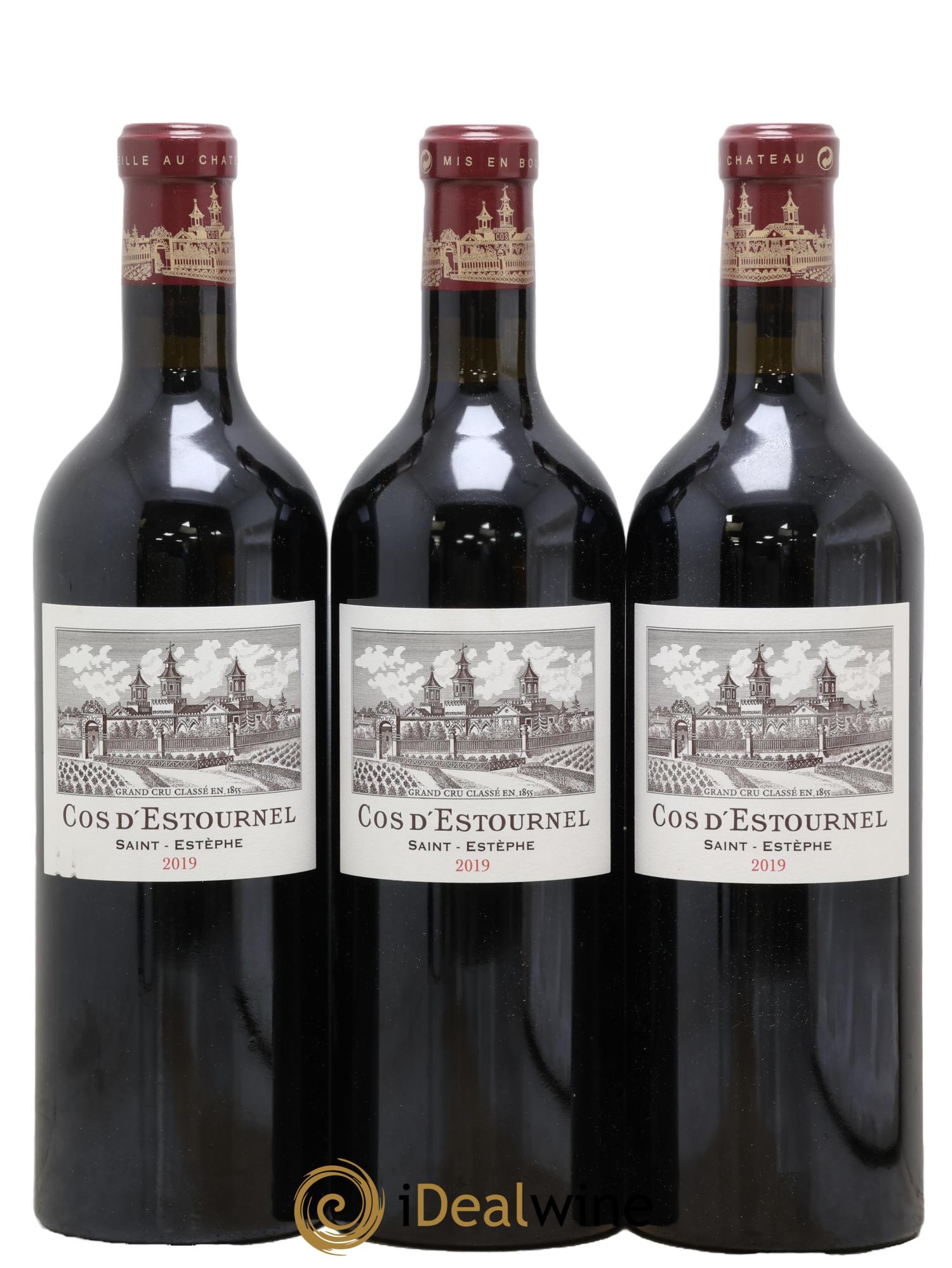 Cos d'Estournel 2ème Grand Cru Classé 2019 - Lot of 3 bottles - 0