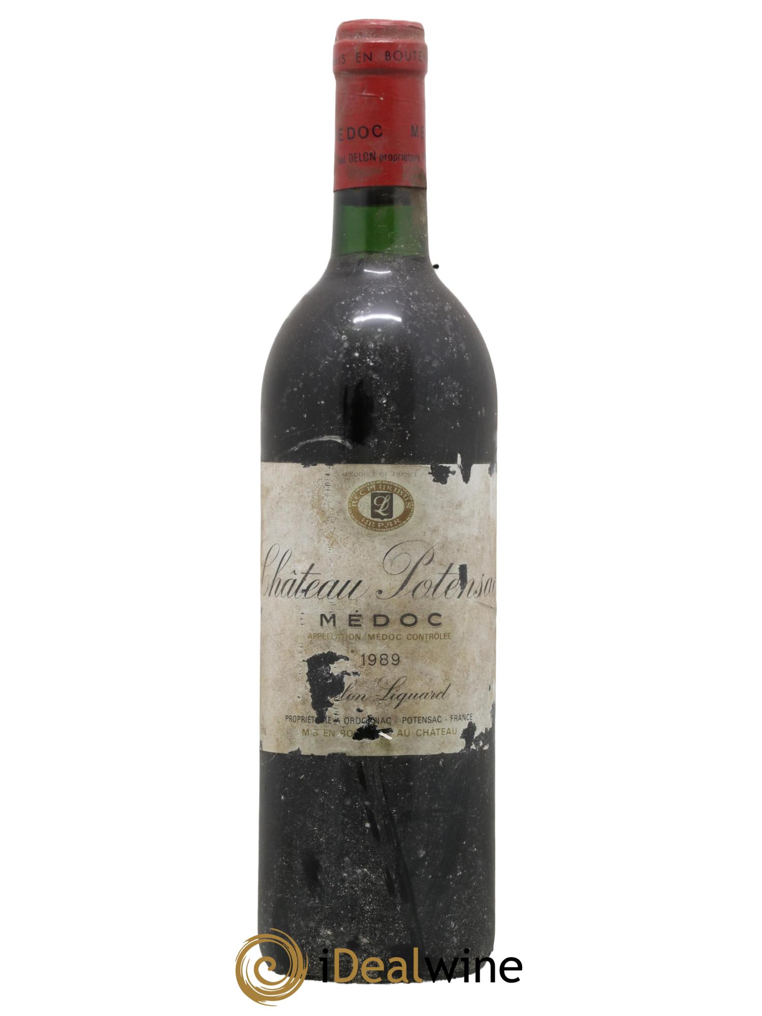 Château Potensac 1989 - Posten von 1 Flasche - 0