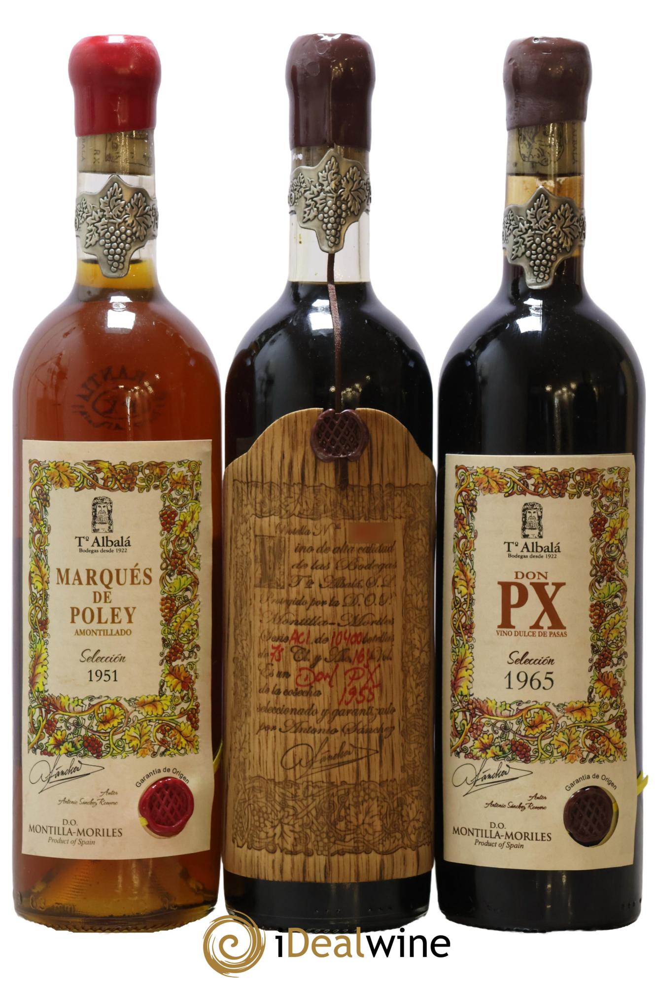 Montilla Moriles Mixed Case 3 Wines Toro Albala - Lot de 3 bouteilles - 0