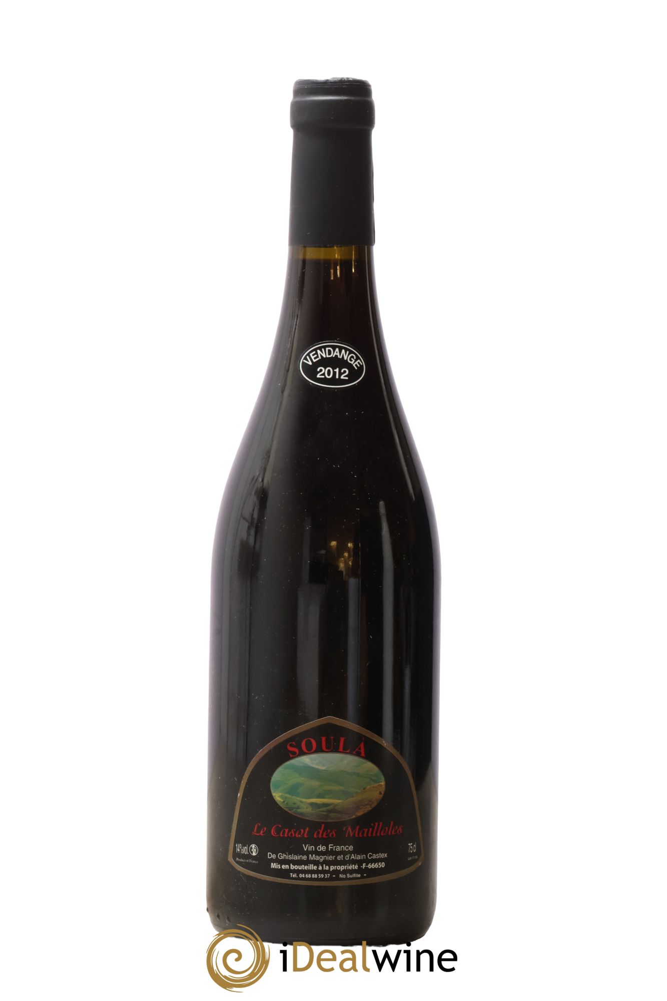 Vin de France Soula Le Casot des Mailloles 2012 - Lot of 1 bottle - 0