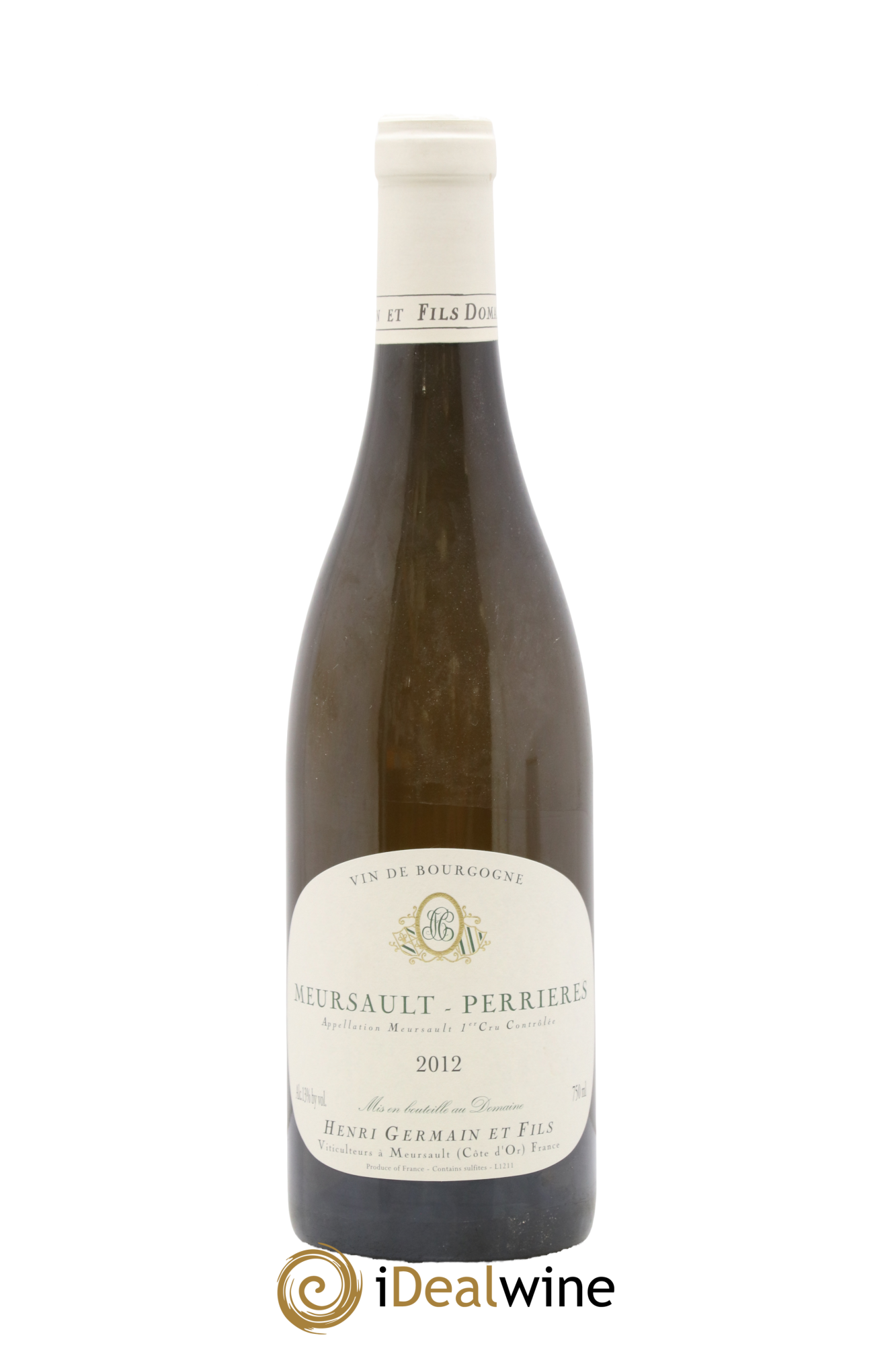 Meursault 1er Cru Perrières Henri Germain 2012 - Lot de 1 bouteille - 0