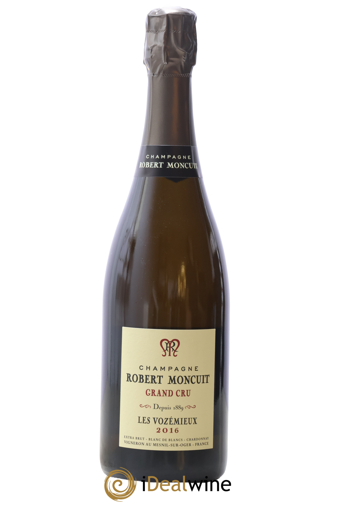Vozémieux Blanc de Blancs Grand Cru Extra-Brut Robert Moncuit 2016 - Lot of 1 bottle - 0