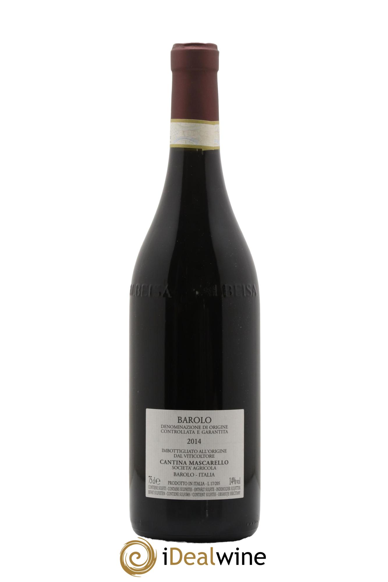 Barolo DOCG Bartolo Mascarello 2014 - Lot of 1 bottle - 1