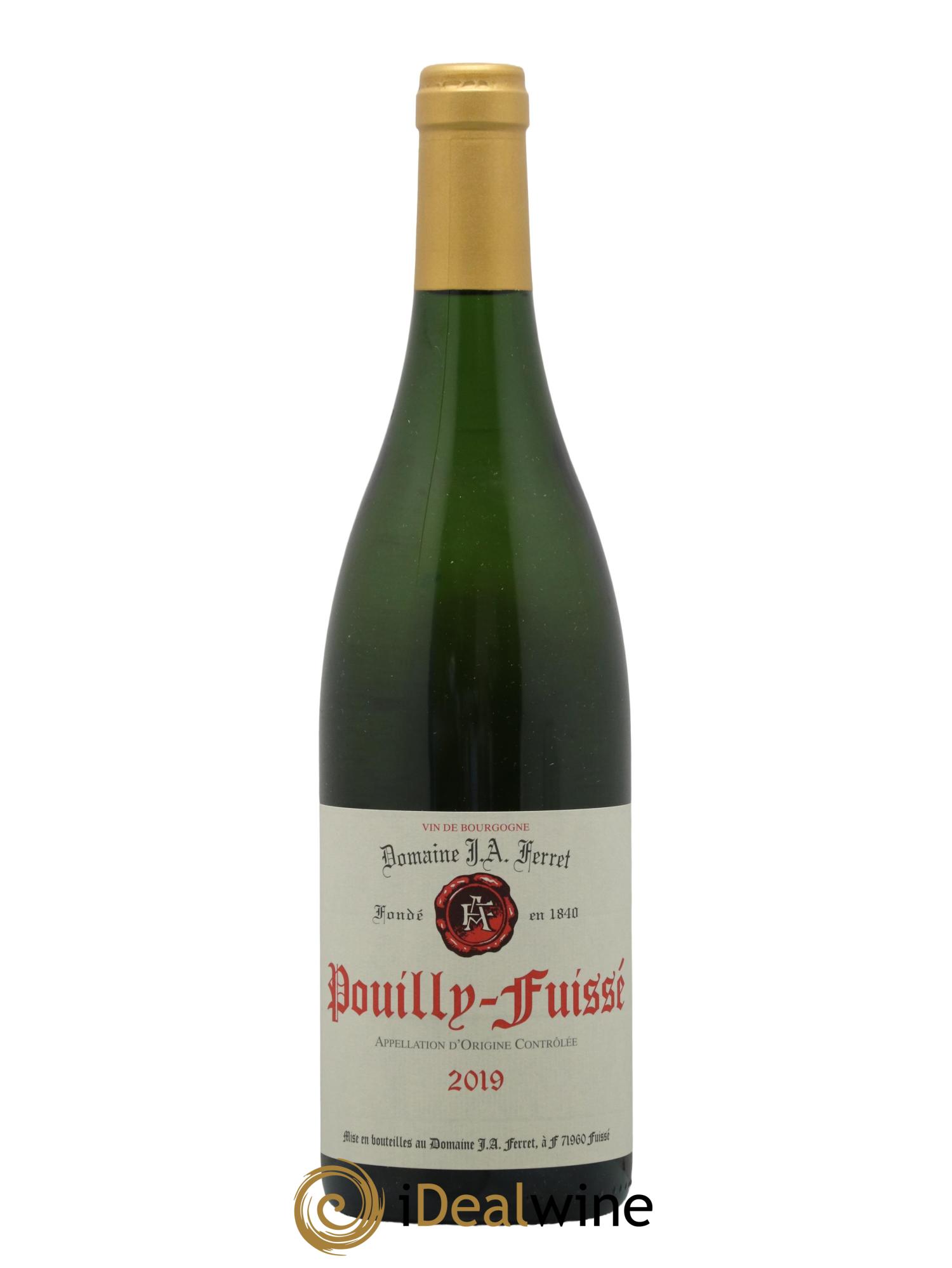 Pouilly-Fuissé J.A. Ferret (Domaine) 2019 - Lotto di 1 bottiglia - 0