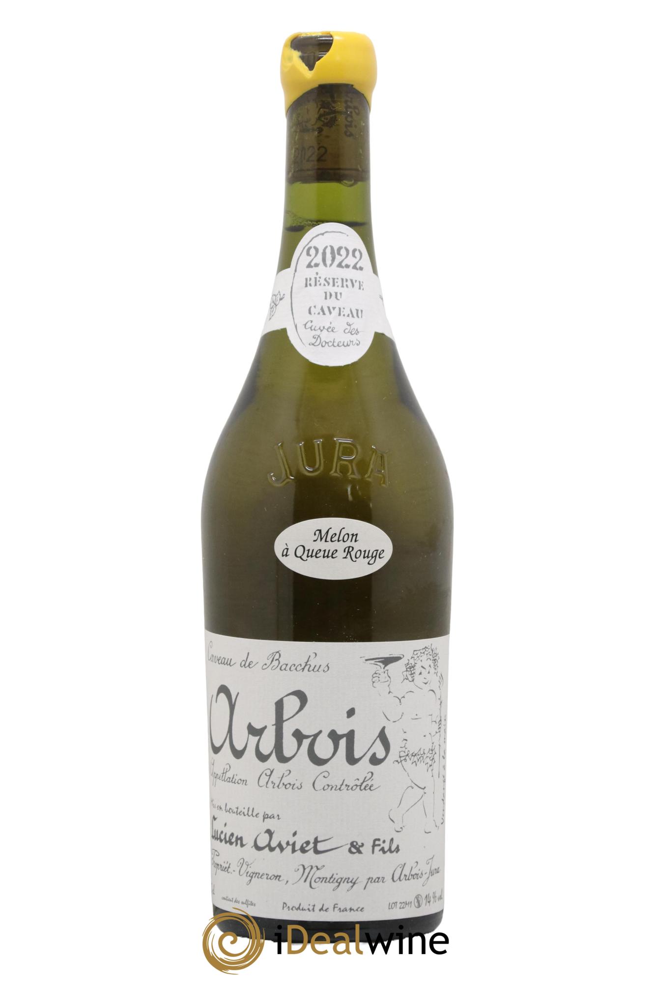 Arbois Melon à Queue Rouge Cuvée des Docteurs Lucien Aviet (Domaine) 2022 - Lot de 1 bouteille - 0