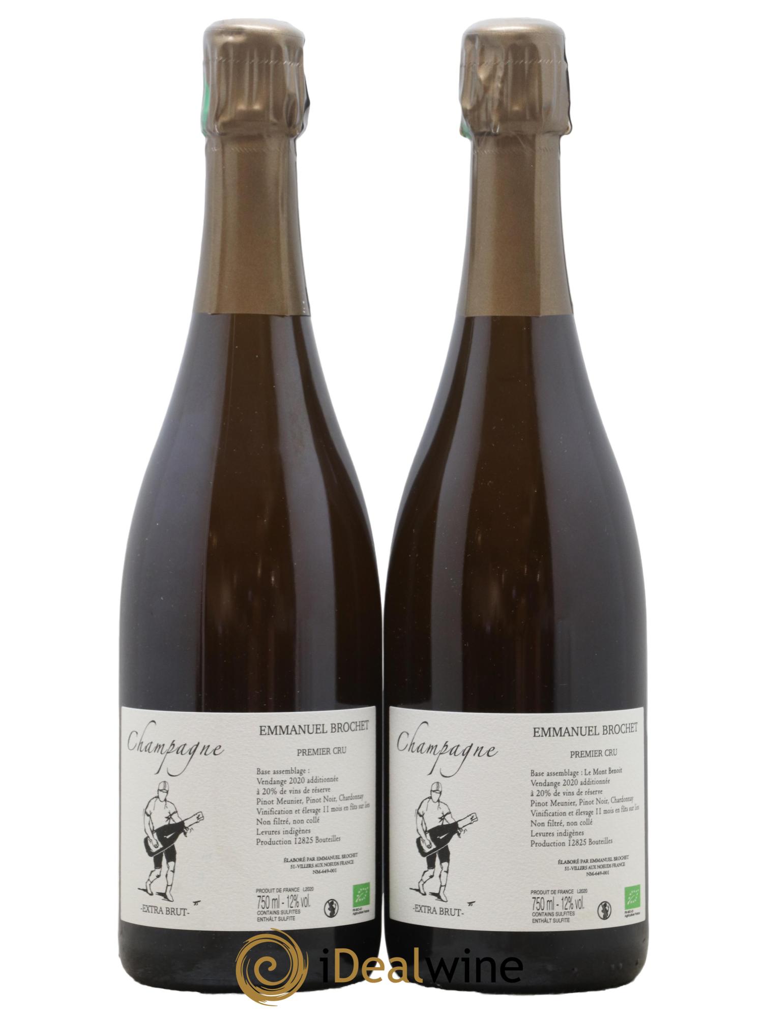 Le Mont Benoit Extra-Brut Emmanuel Brochet - Lot de 2 bouteilles - 0
