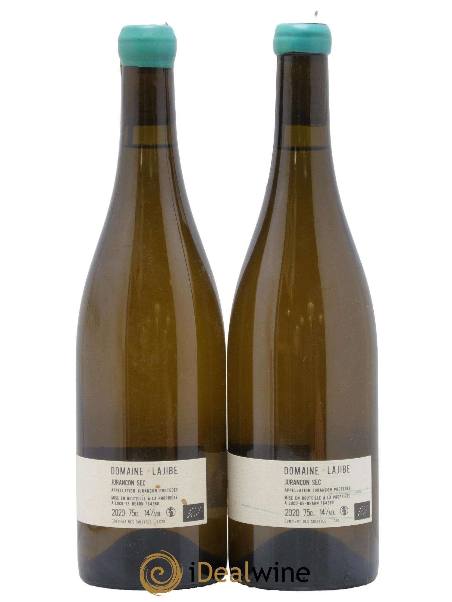 Jurançon sec Carmeret Domaine Lajibe - Jean-Baptiste Semmartin 2020 - Lot of 2 bottles - 1