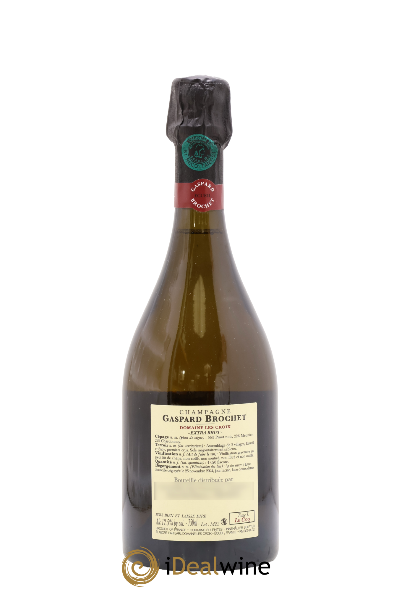 Extra Brut Le Coq Tome I Gaspard Brochet - Lot of 1 bottle - 1