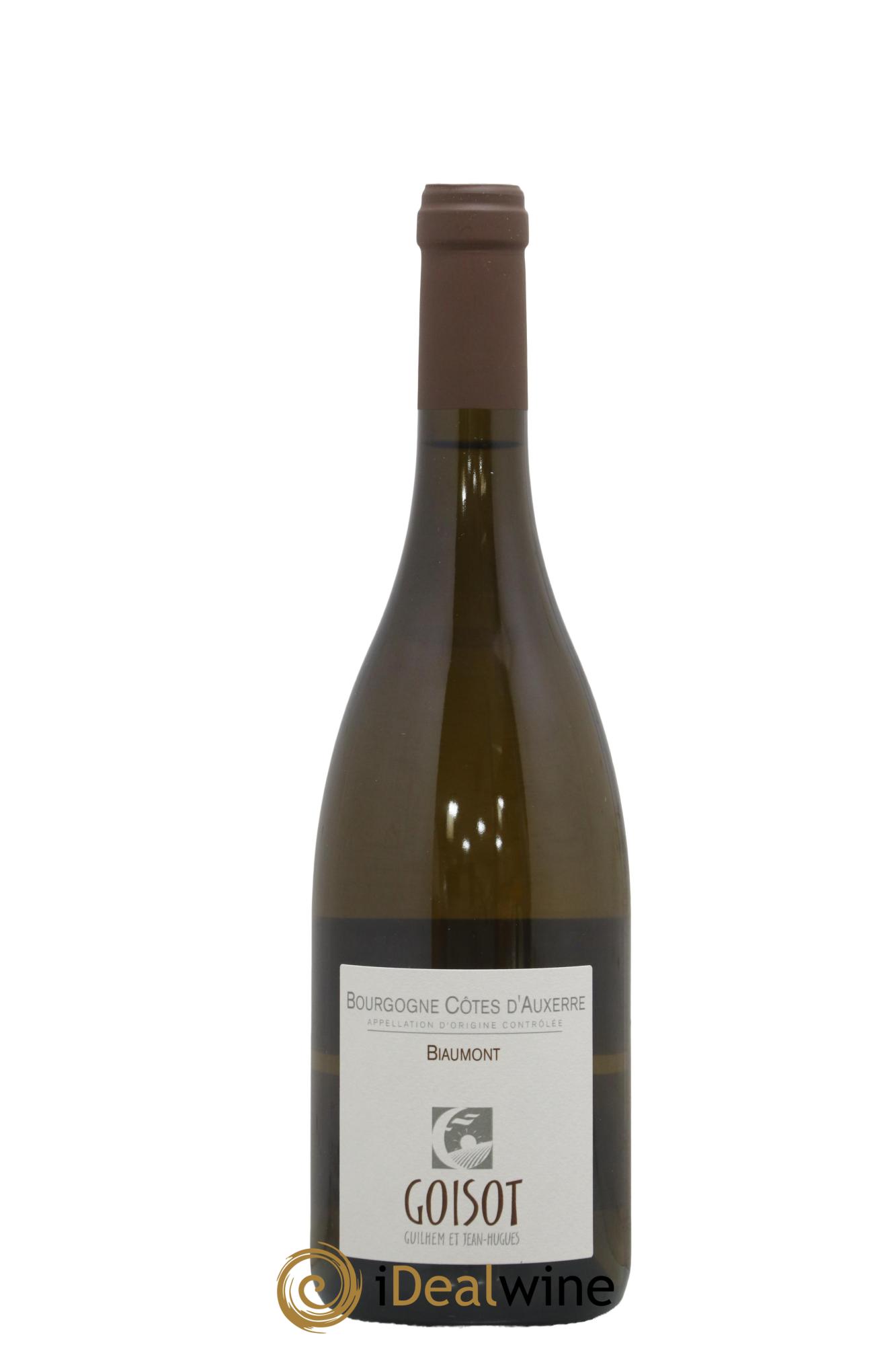 Bourgogne Côtes d'Auxerre Biaumont Goisot 2020 - Lot of 1 bottle - 0