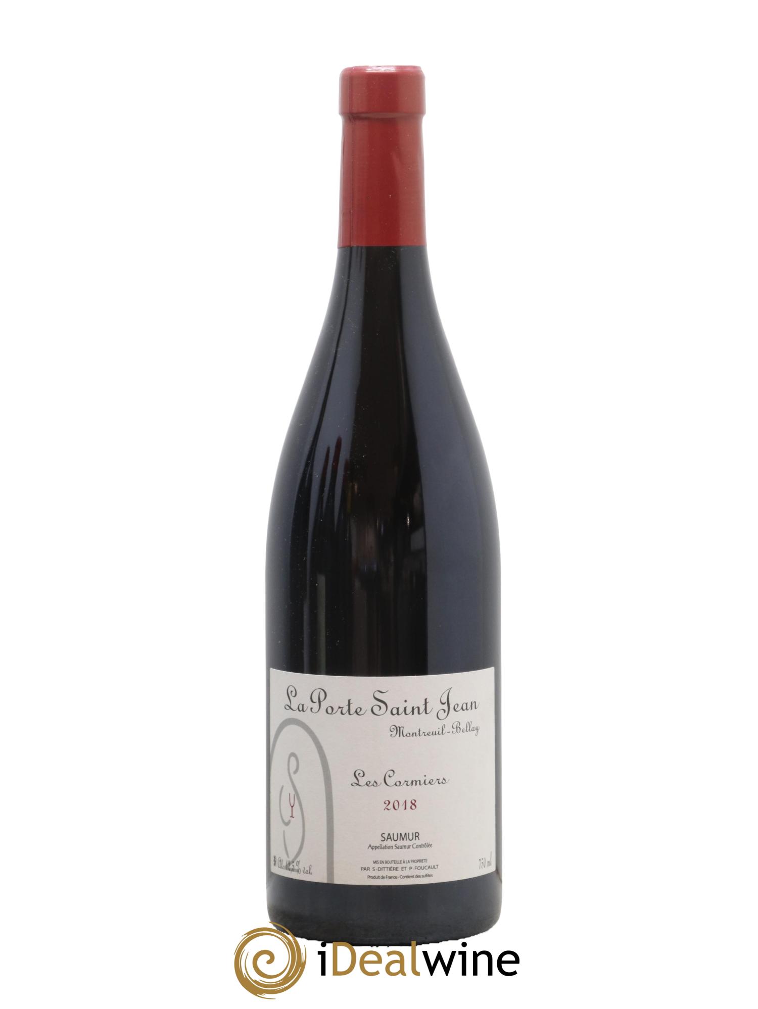 Saumur Les Cormiers La Porte Saint Jean 2018 - Lot de 1 bouteille - 0