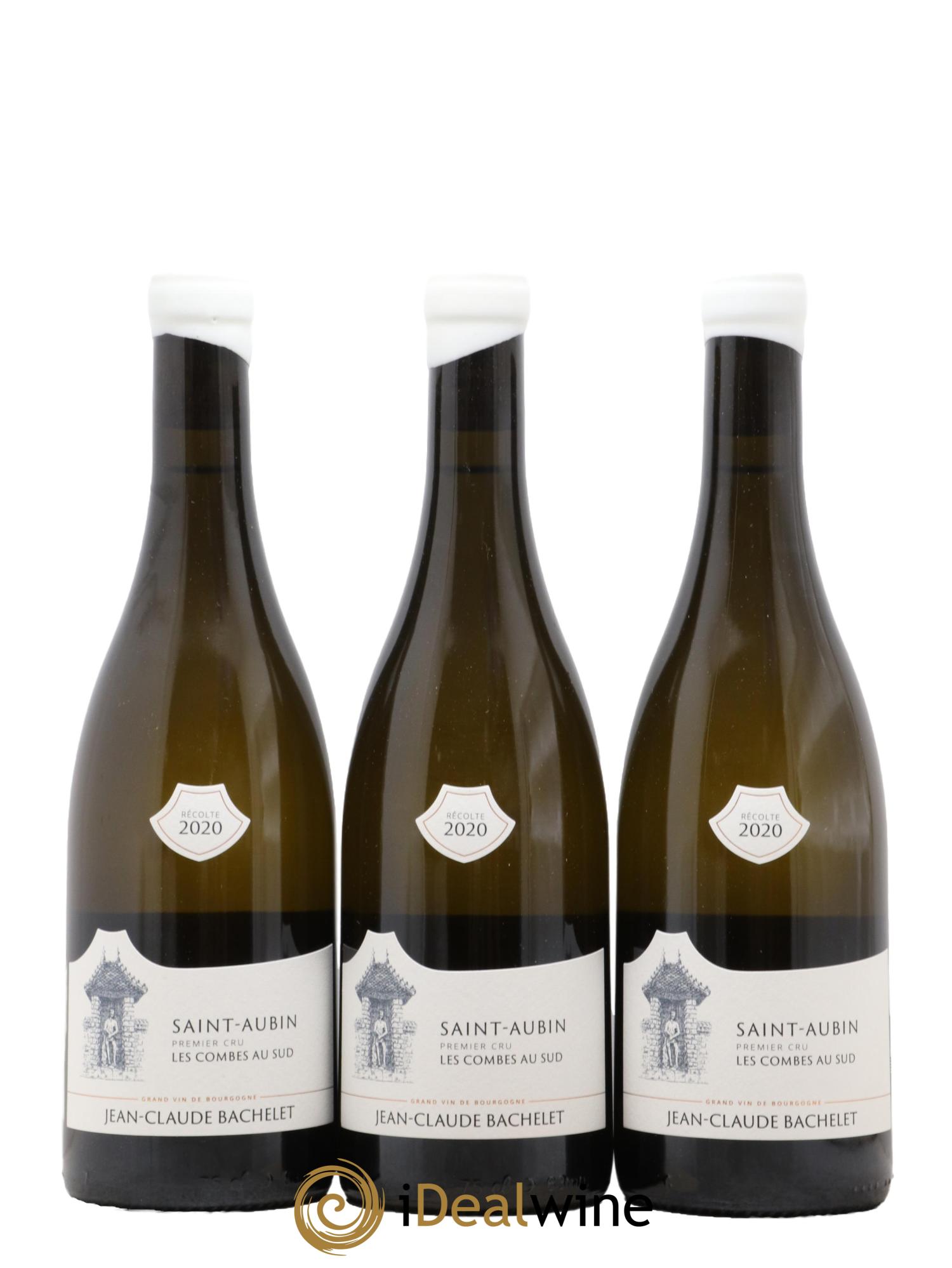 Saint-Aubin 1er Cru Les Combes au Sud Jean-Claude Bachelet (Domaine) 2020 - Lot de 3 bouteilles - 0