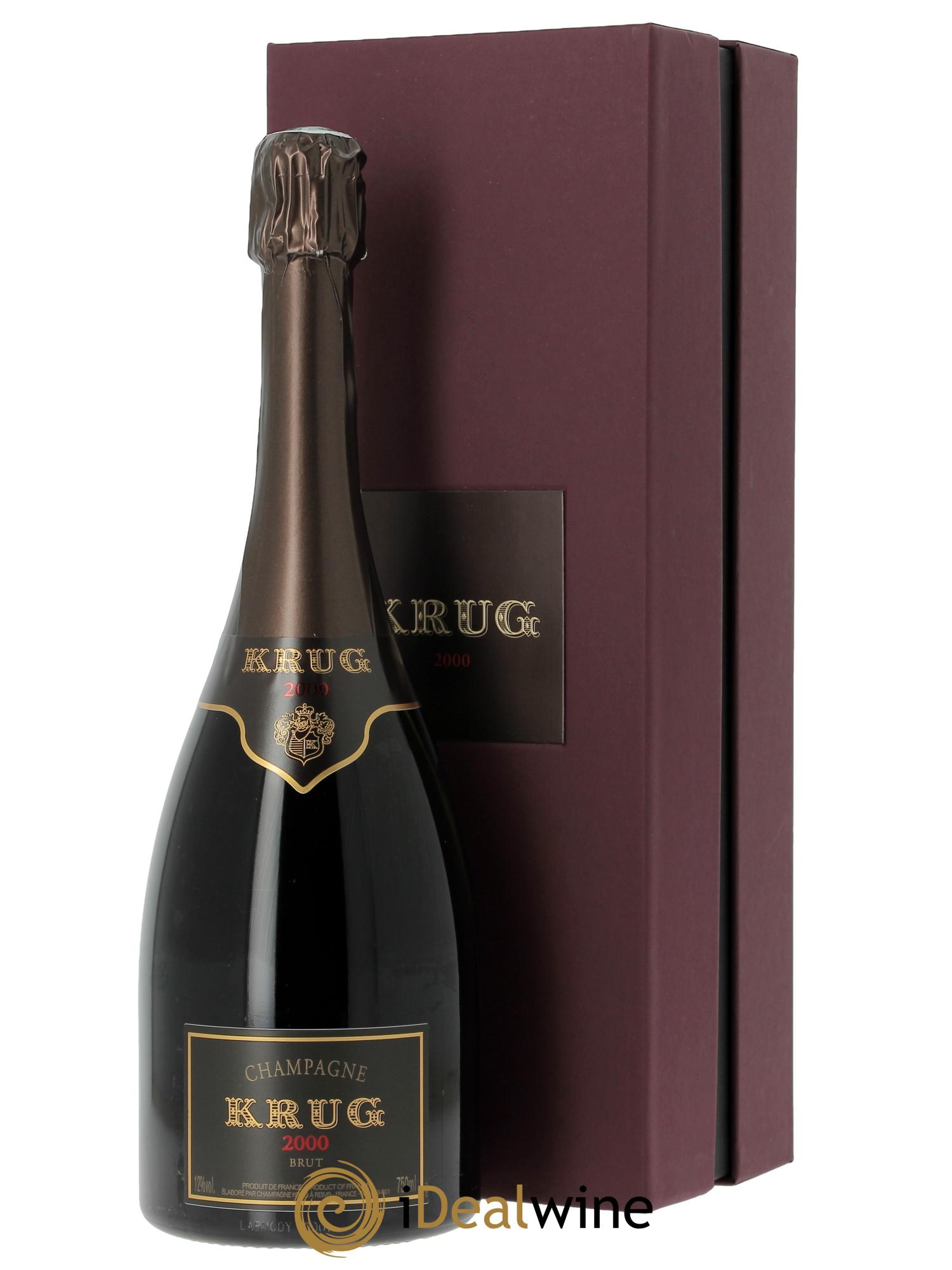 Coffret Vintage Krug 2000 - Lotto di 1 bottiglia - 0
