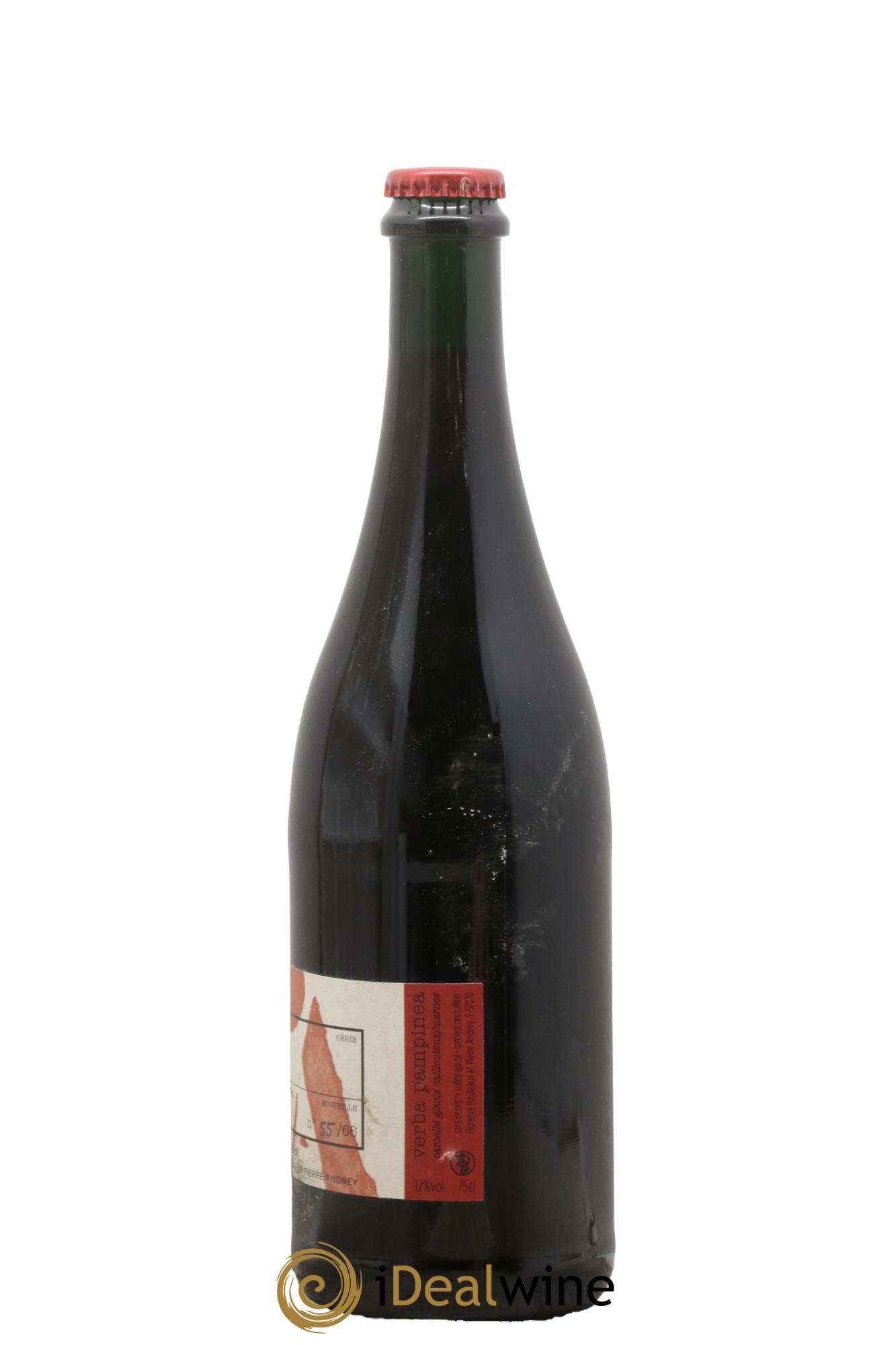 Vin de France Verba Pampinea Pinot Noir Florence Bouleaux et Pierre Andrey 2018 - Lot de 1 bouteille - 1