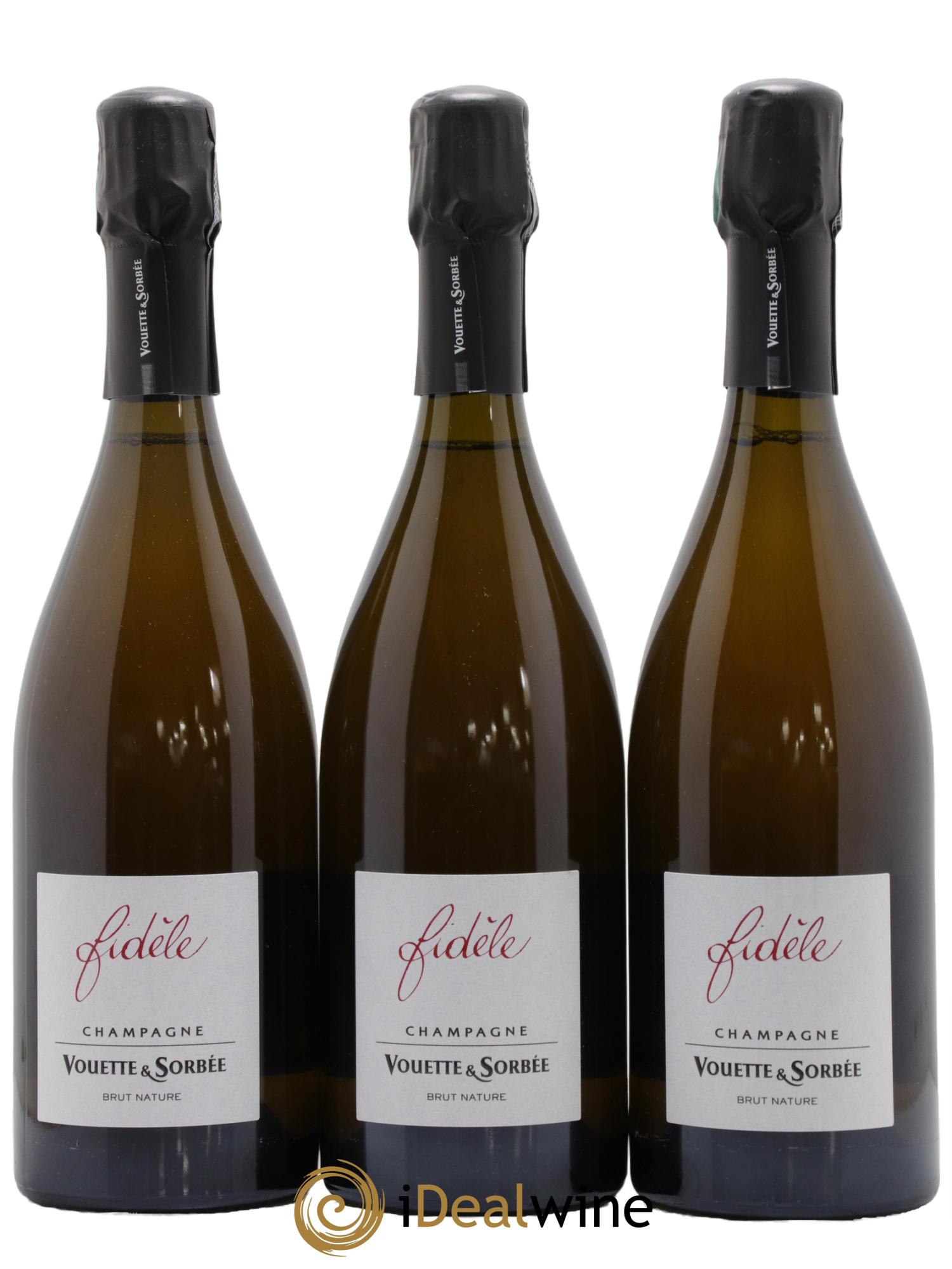 Fidèle Blanc de Noirs Vouette et Sorbée - Lot de 3 bouteilles - 0
