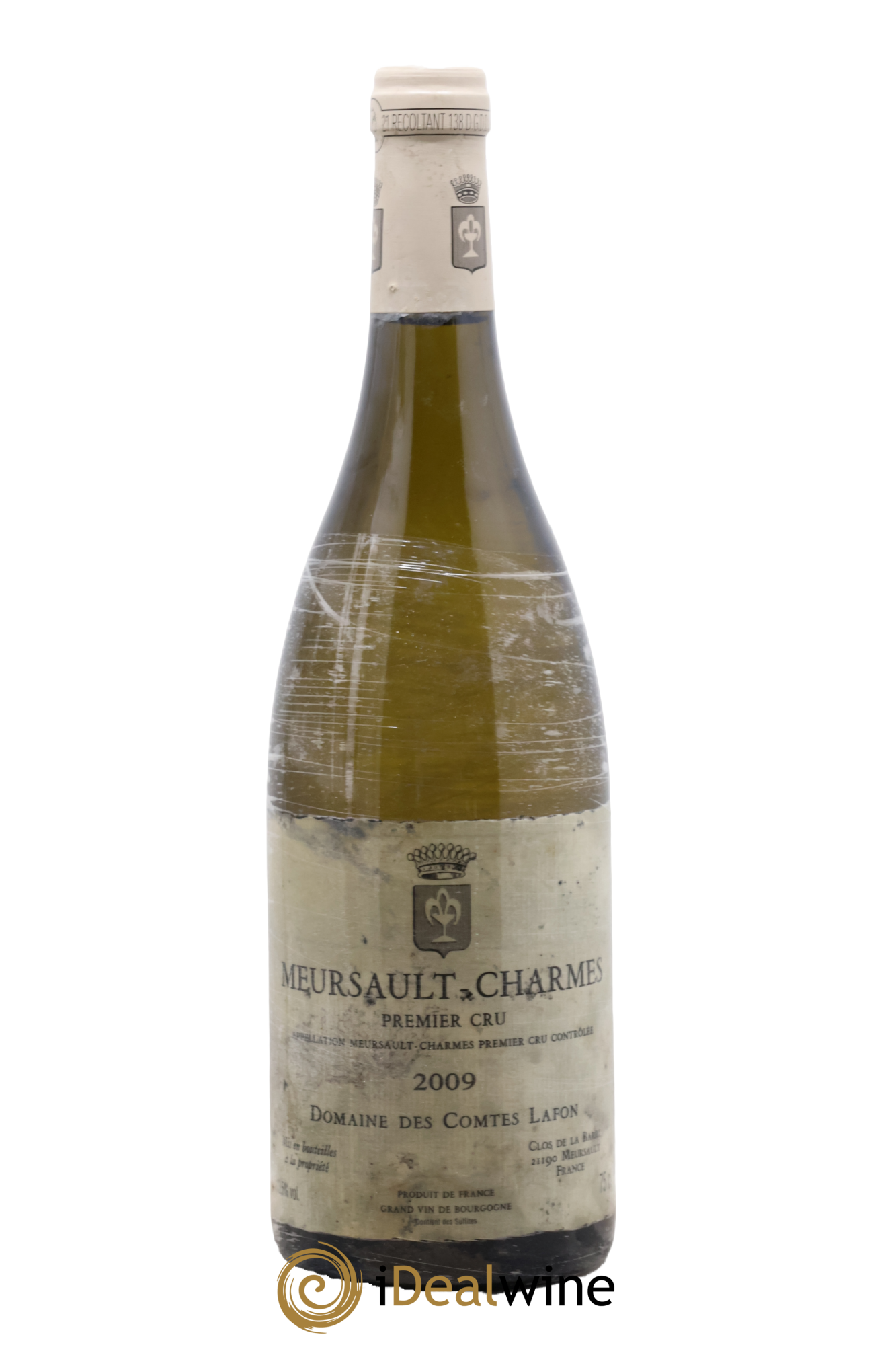 Meursault 1er Cru Charmes Comtes Lafon (Domaine des) 2009 - Lot de 1 bouteille - 0