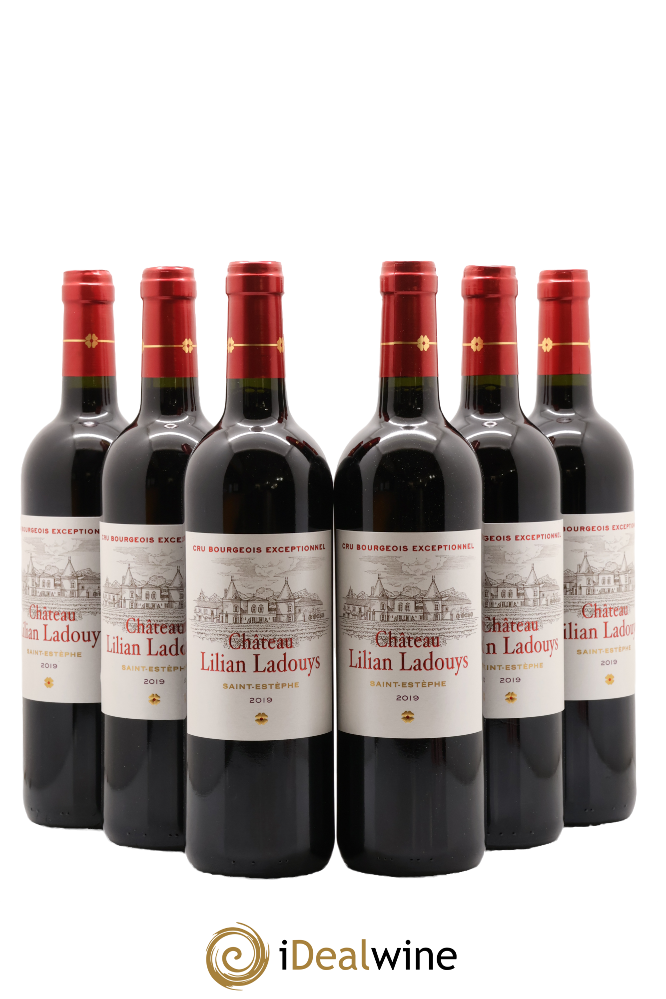 Château Lilian Ladouys Cru Bourgeois 2019 - Lot of 6 bottles - 0
