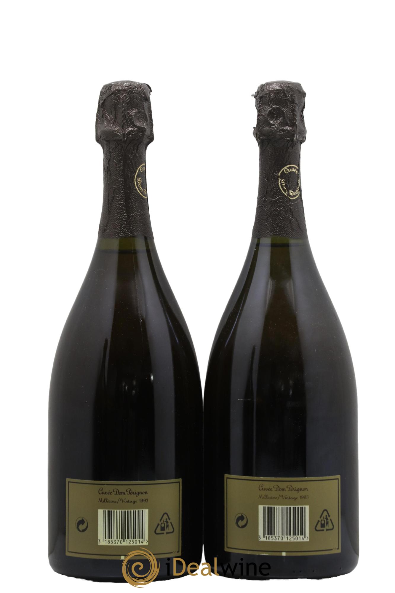 Brut Dom Pérignon 1993 - Lot of 2 bottles - 1