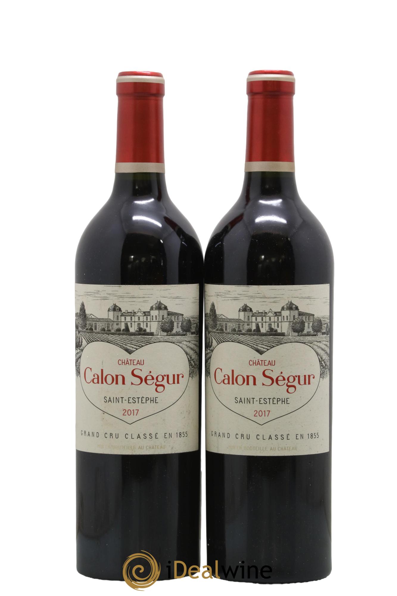 Château Calon Ségur 3ème Grand Cru Classé 2017 - Lotto di 2 bottiglie - 0