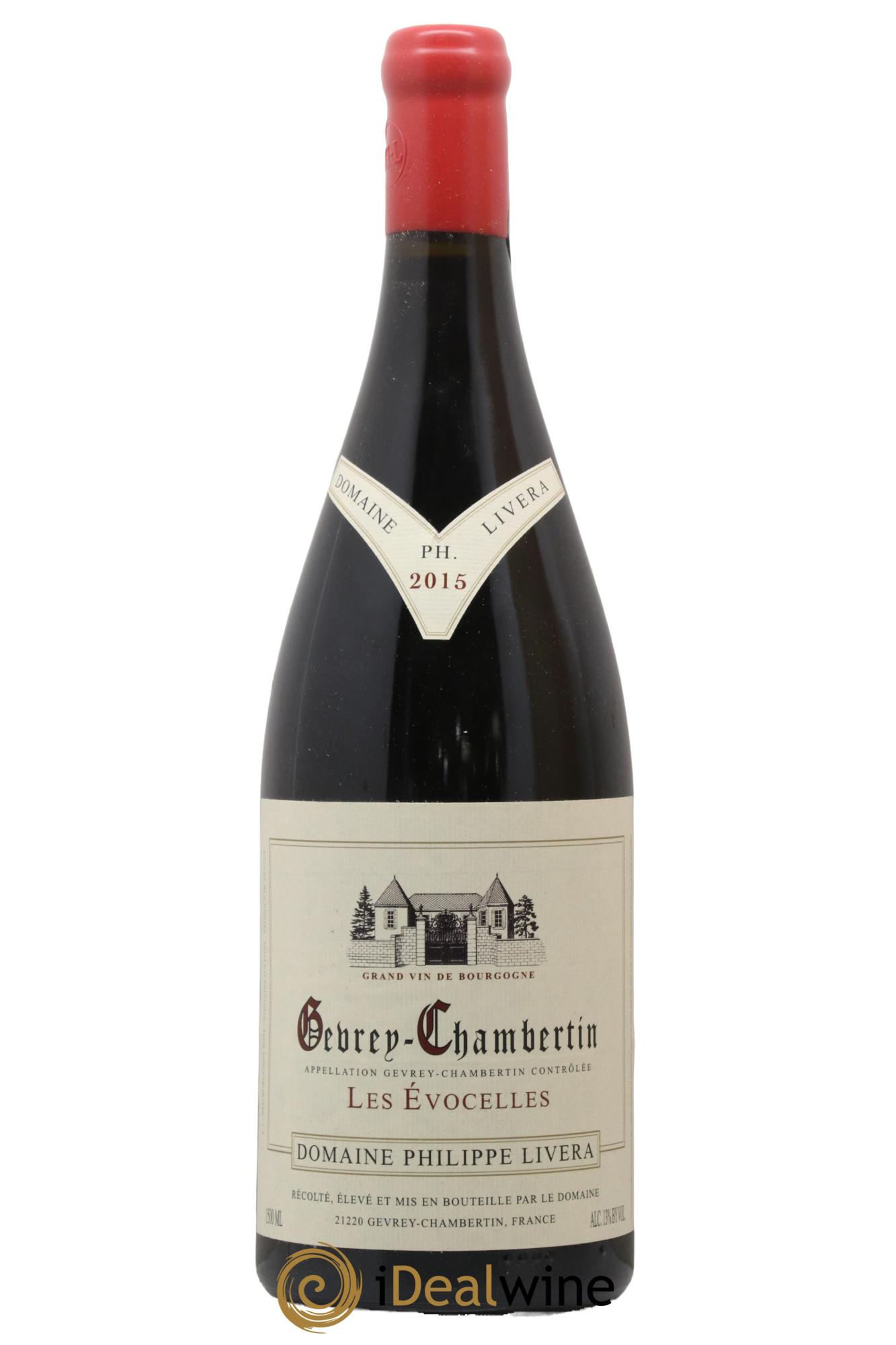 Gevrey-Chambertin Les Evocelles Tilleuls (Domaine des) - Philippe Livera 2015 - Lotto di 1 magnum - 1