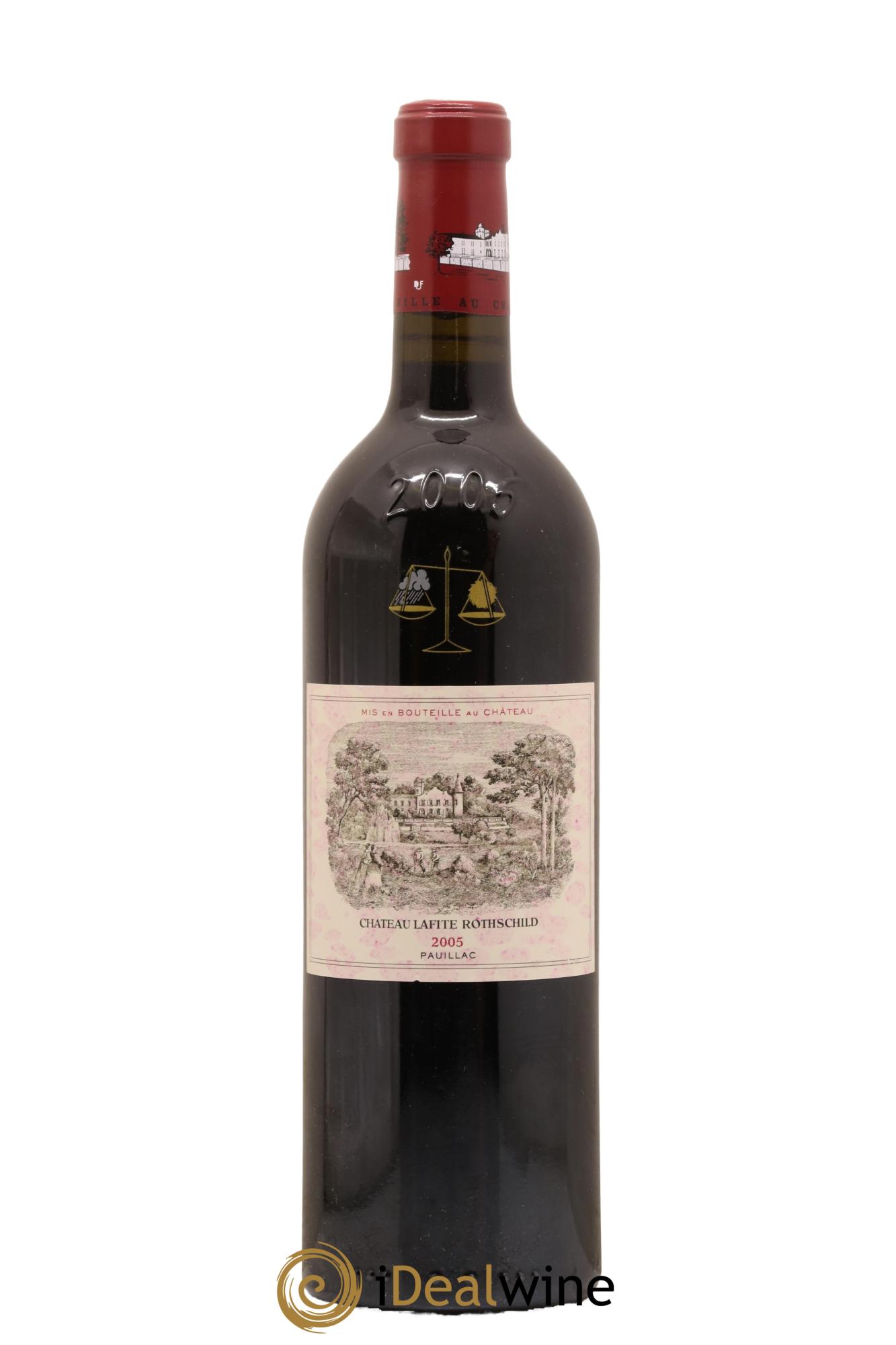 Château Lafite Rothschild 1er Grand Cru Classé 2005 - Lot de 1 bouteille - 0
