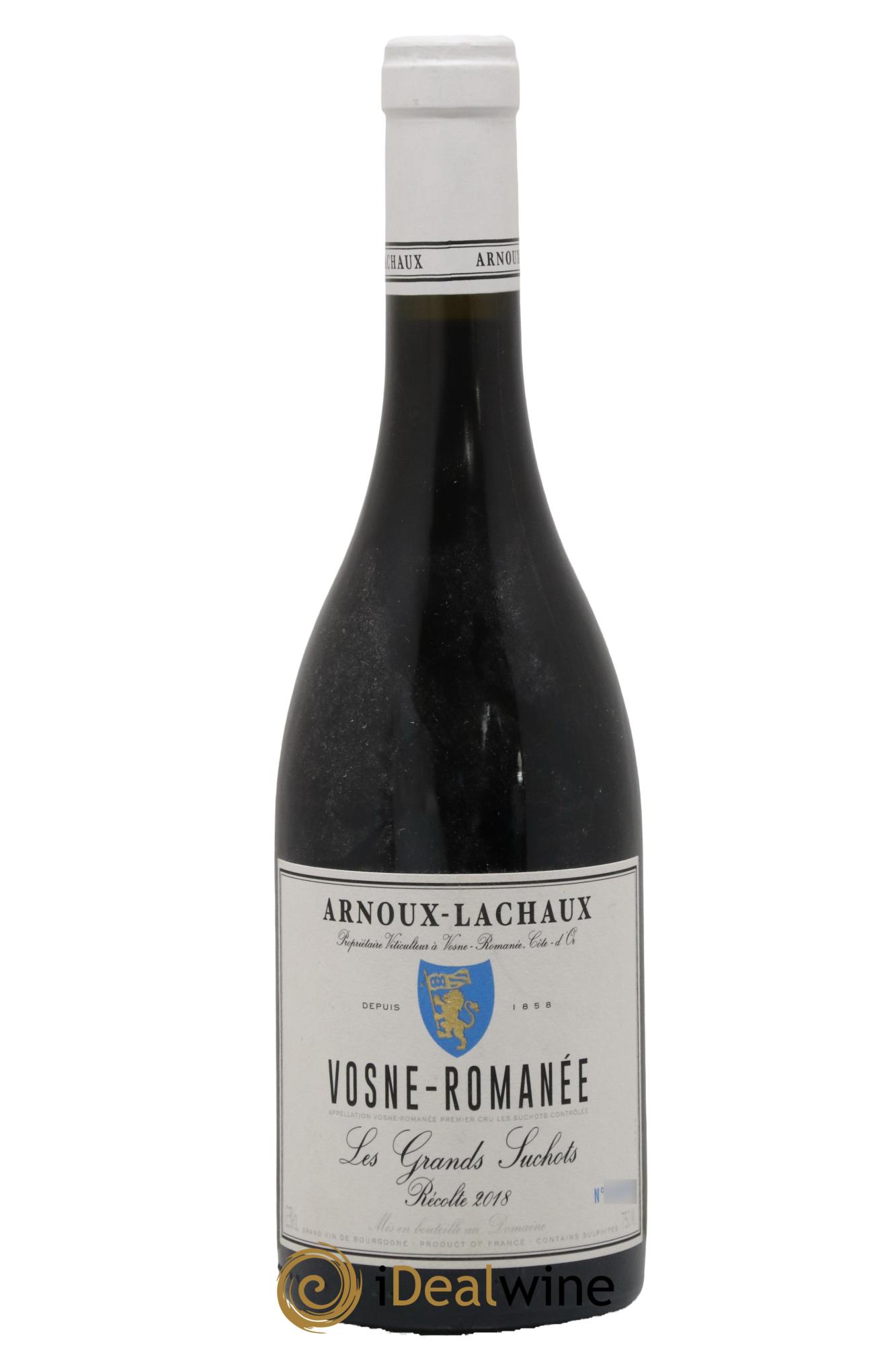 Vosne-Romanée 1er Cru Les Grands Suchots Arnoux-Lachaux (Domaine) 2018 - Lot of 1 bottle - 0