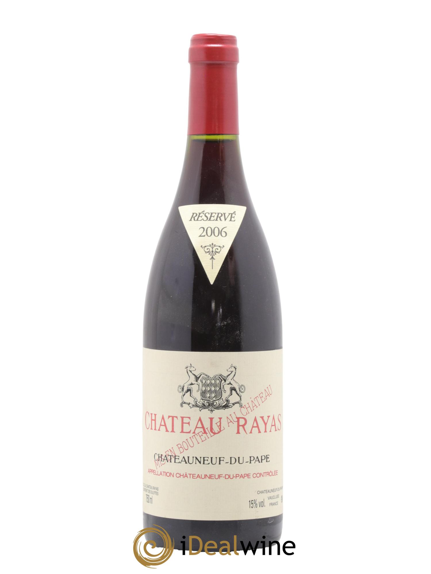 Châteauneuf-du-Pape Château Rayas Emmanuel Reynaud 2006 - Lot de 1 bouteille - 0