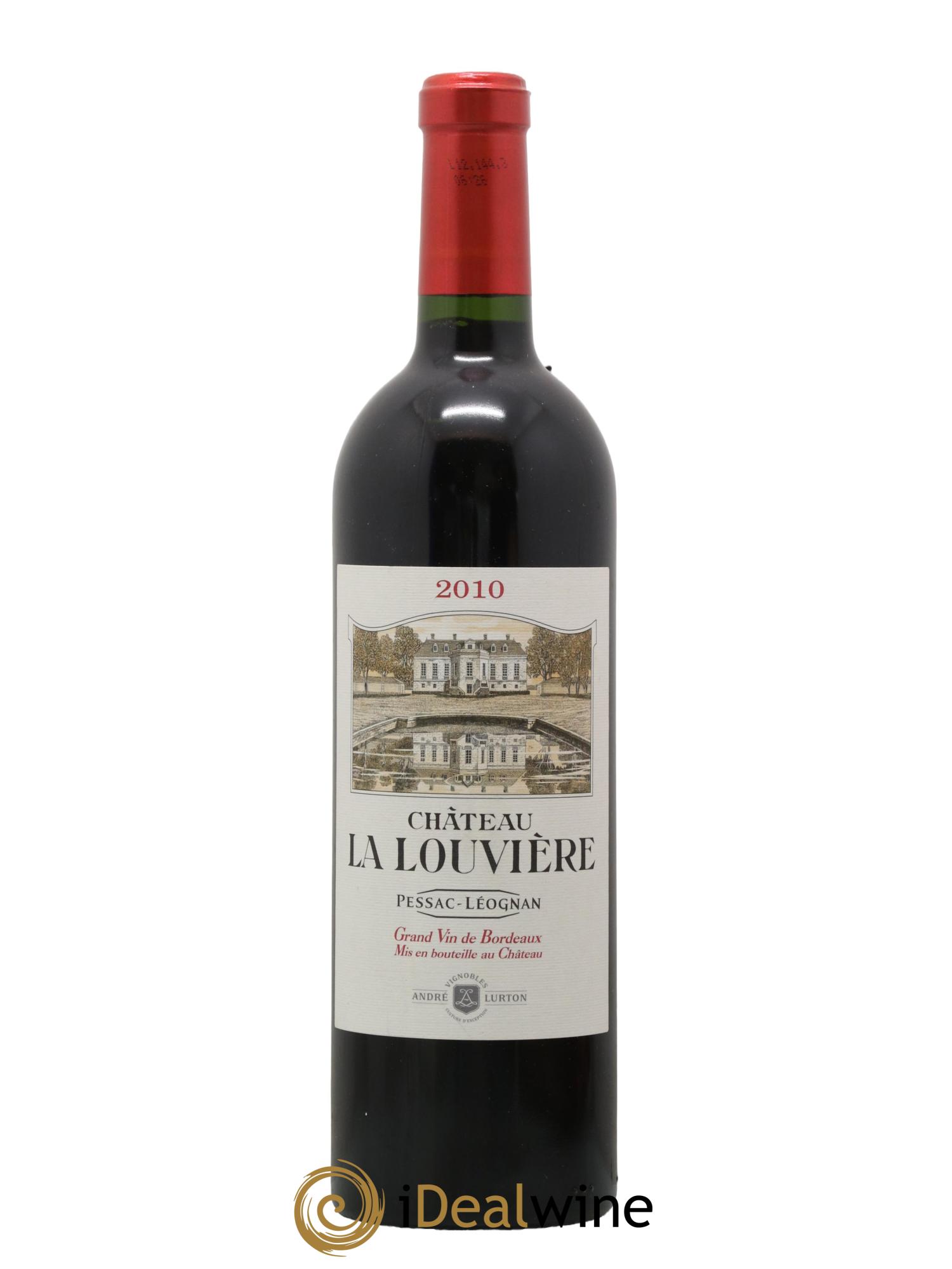 Château la Louvière 2010 - Lot de 1 bouteille - 0