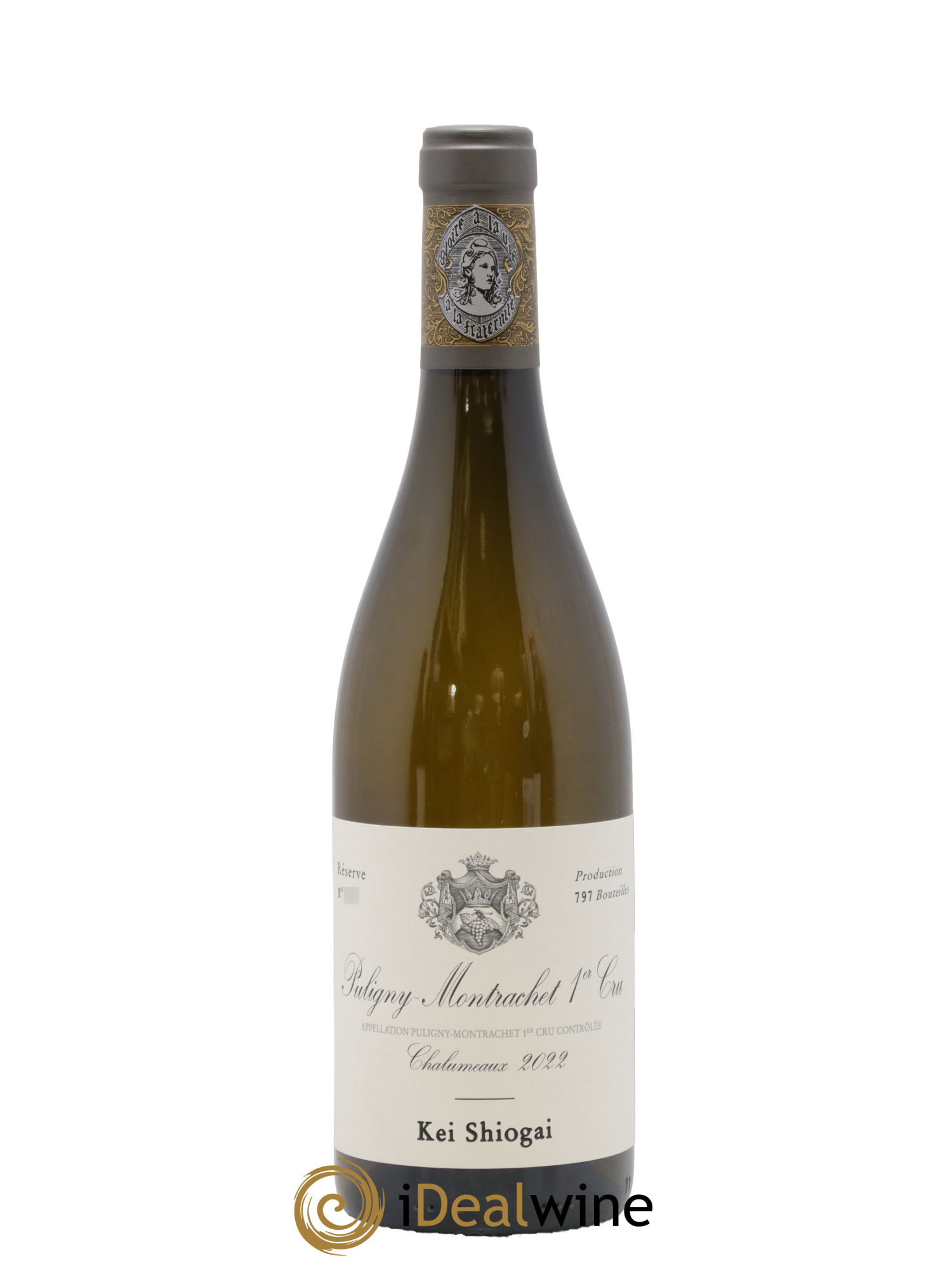 Puligny-Montrachet 1er Cru Chalumeaux Kei Shiogai 2022 - Lot de 1 bouteille - 0
