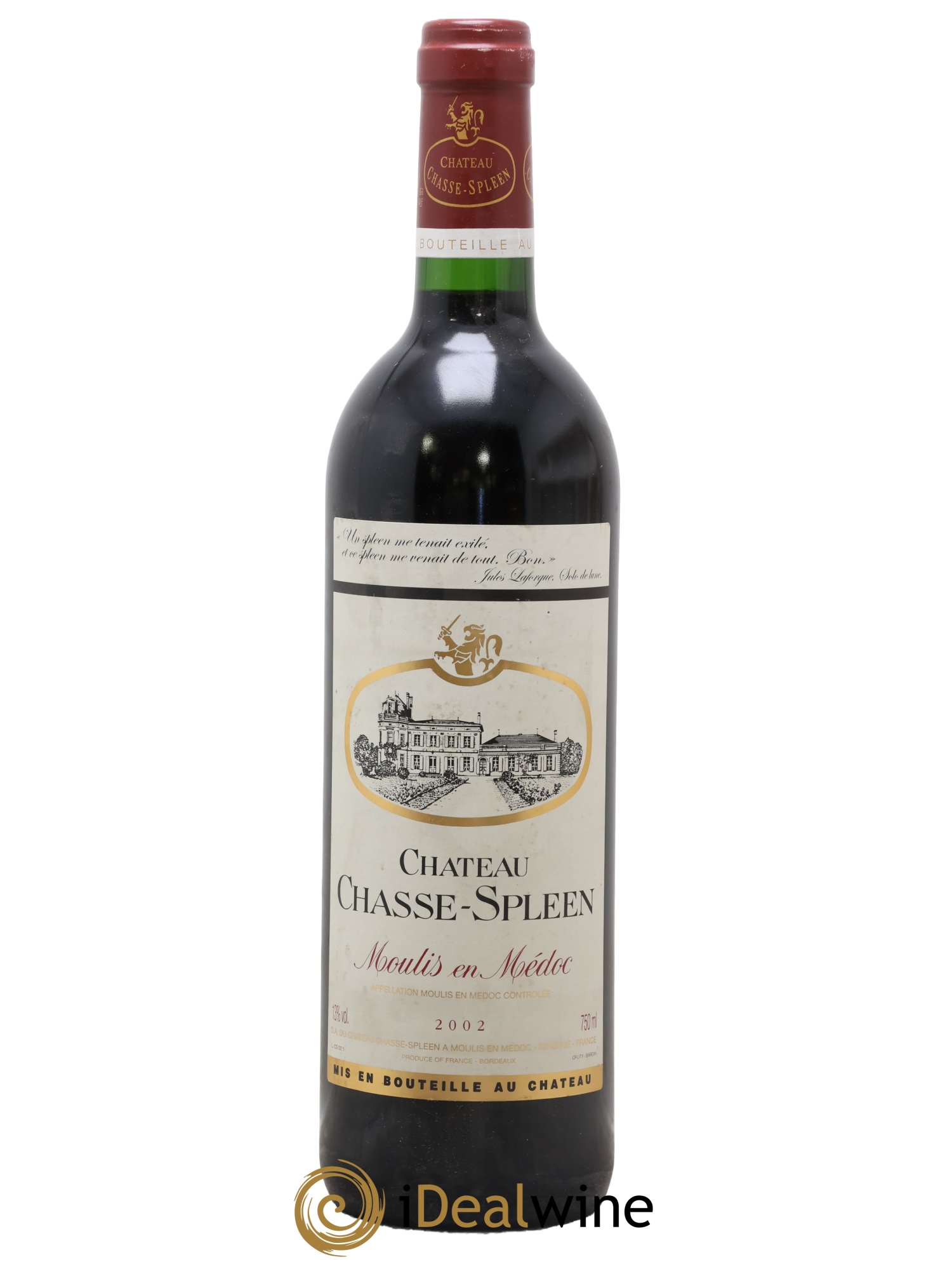 Château Chasse Spleen 2002 - Lot of 1 bottle - 0