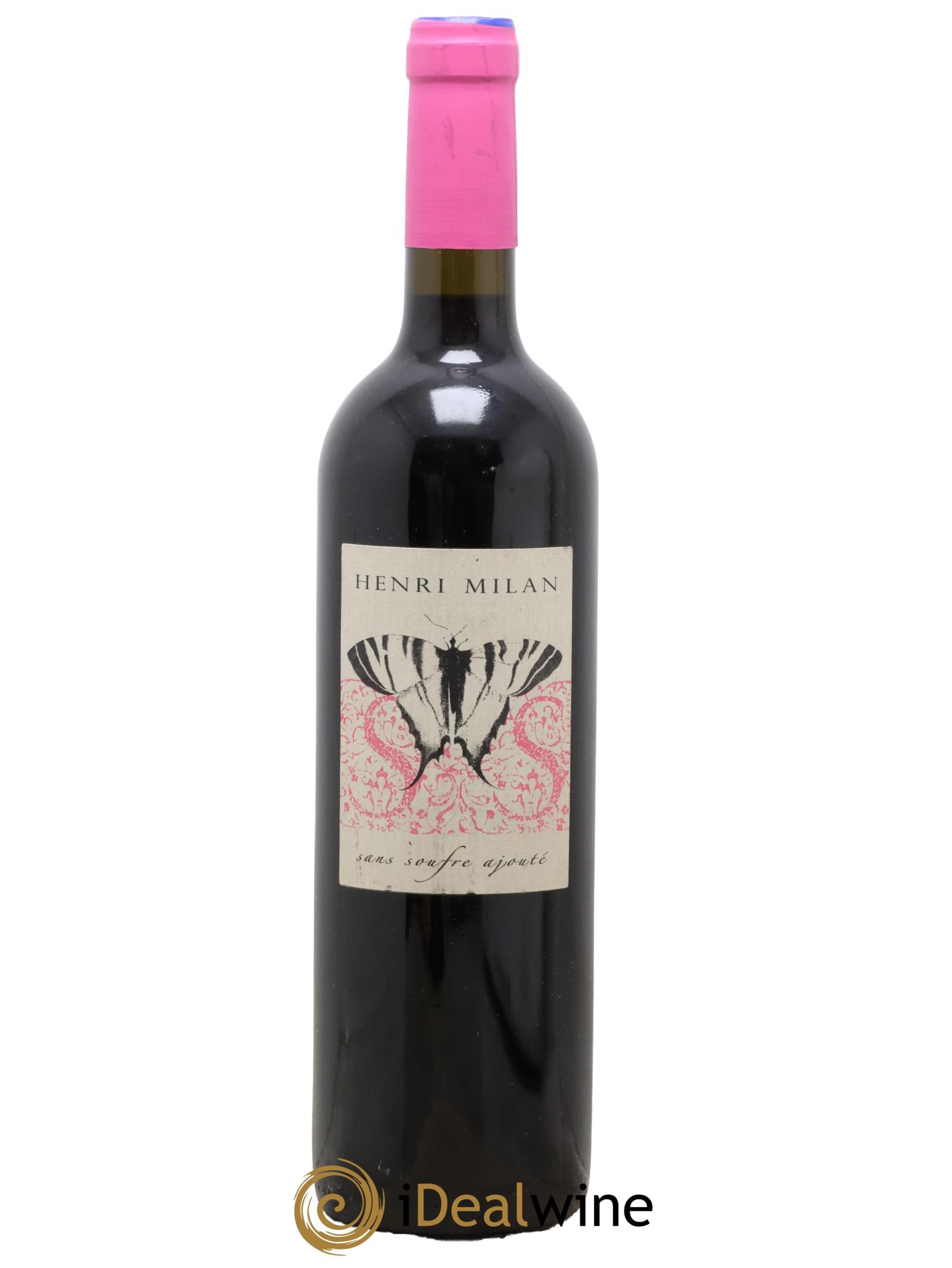 Vin de France Papillon Sans Soufre Henri Milan 2007 - Lot de 1 bouteille - 0